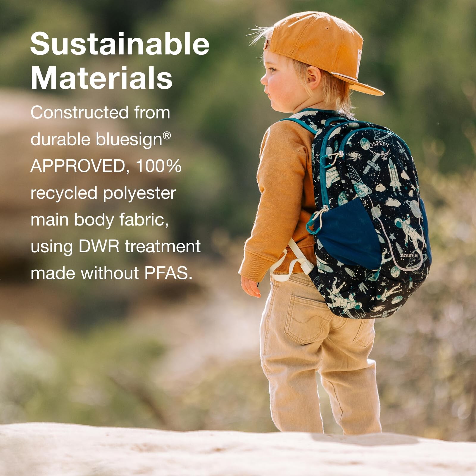 Osprey Daylite Jr. Kids' Commuter One Size, Daisy Print/Euphoria Purple