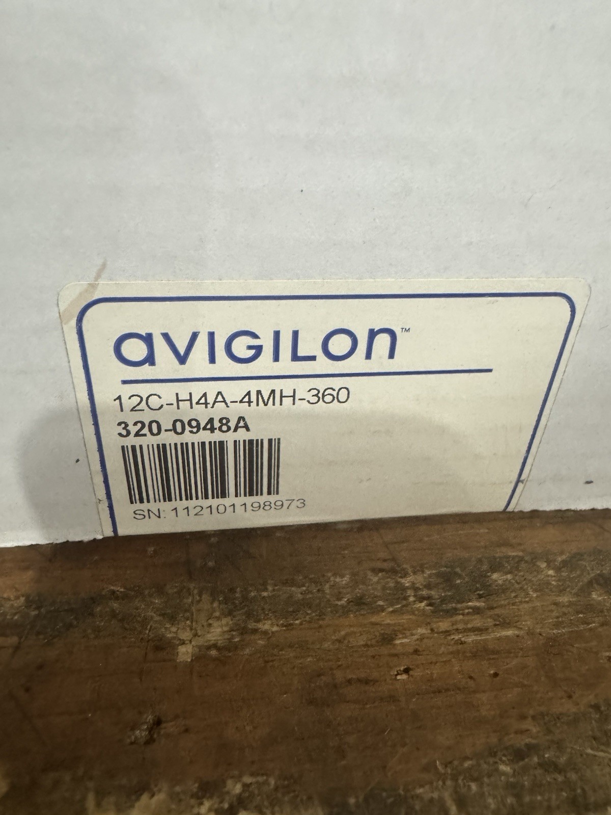 Avigilon 12C-H4A-4MH-360 4 Head Camera New