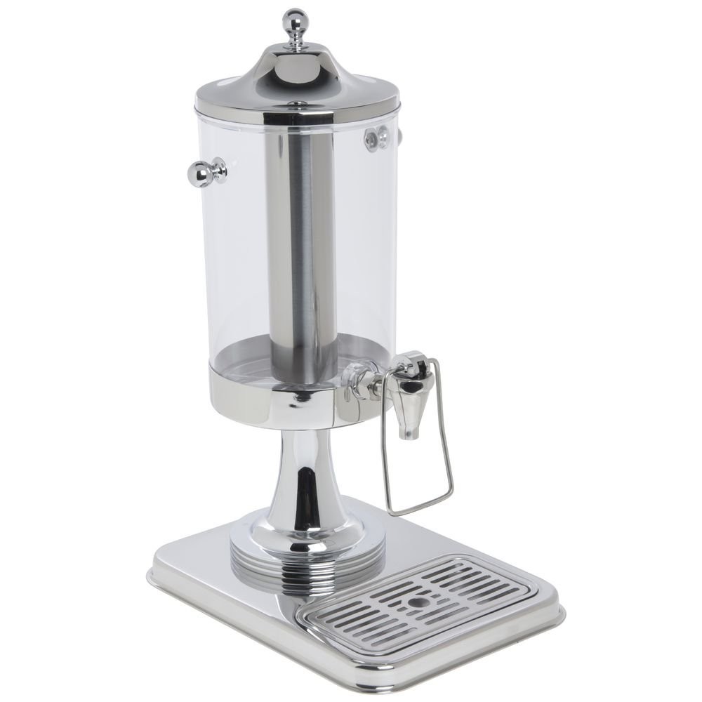 HUBERT® Beverage Dispenser with Ice Cylinder 4 Liter