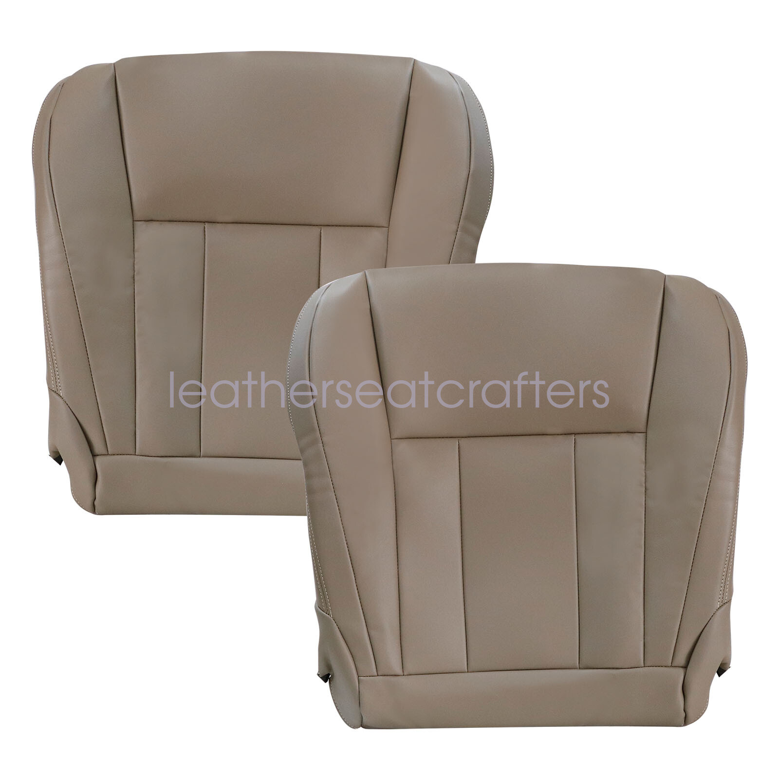 6x For 1996-2002 Toyota 4Runner Front Leather Seat Cover Oak Tan & Foam Cushion