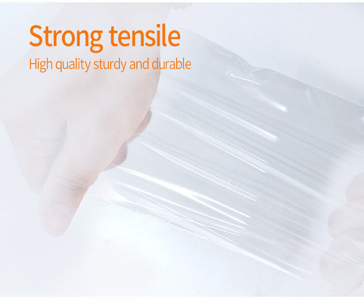 HEAVY DUTY 4 Mil Clear Zip Seal Bags Reclosable Lock Plastic Jewelry 4Mil Bag