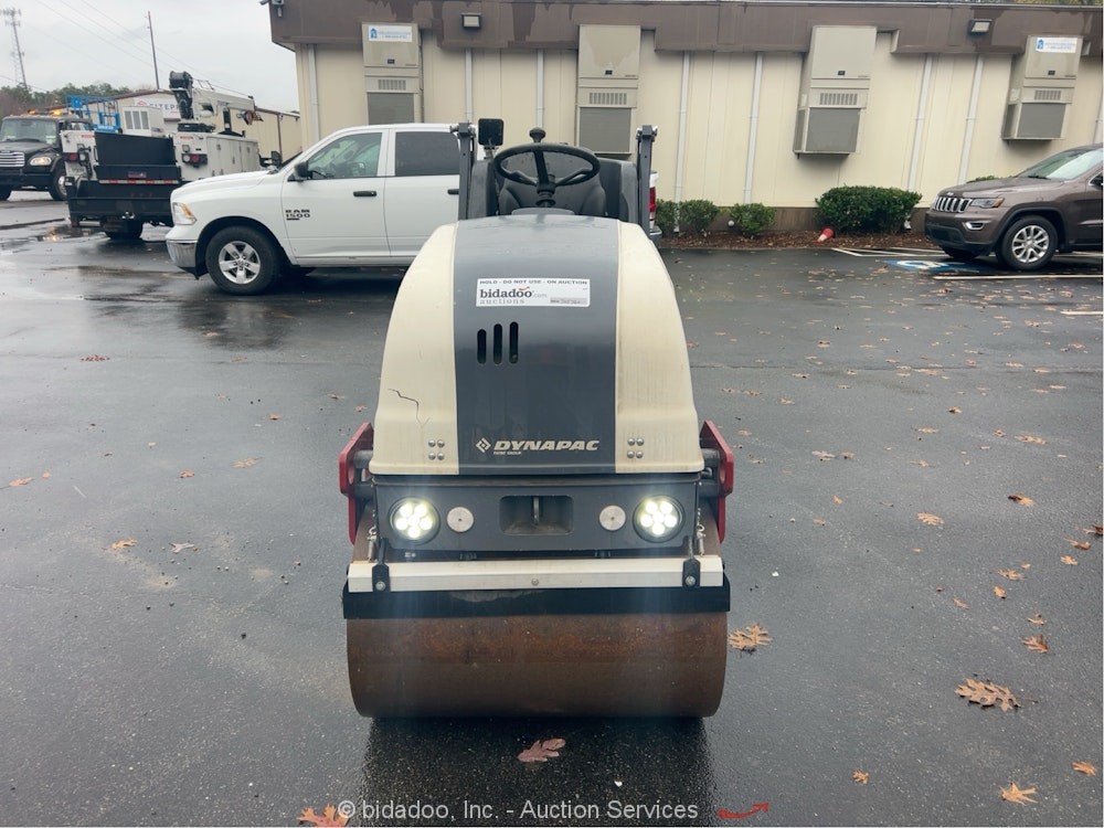 2023 Dynapac CC950 Smooth Double Drum Vibratory Ride On Roller Compactor bidadoo
