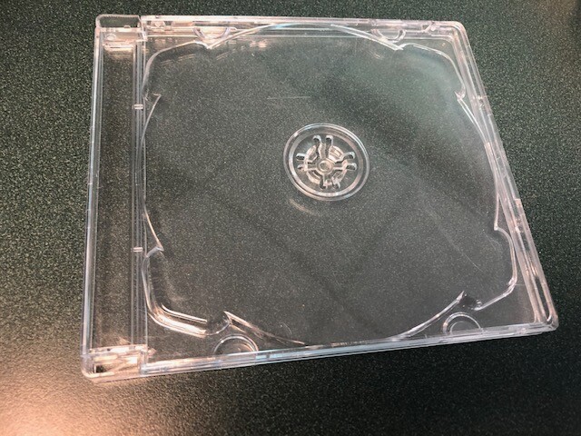 5 NEW SUPER CD JEWEL BOX, SJB STANDARD, NO LOGO ,SMALL HINGE, SJB-AM2011