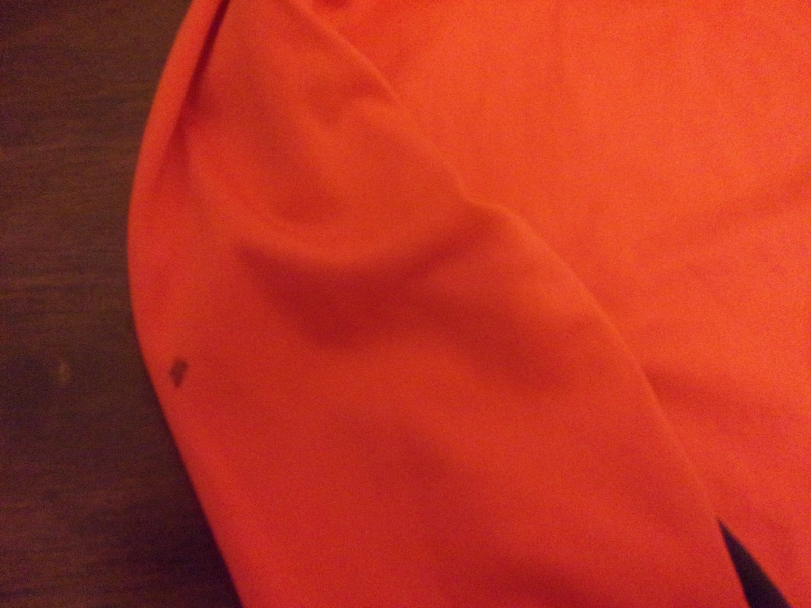 Nike used youth medium long sleeve orange shirt dri fit fair shape