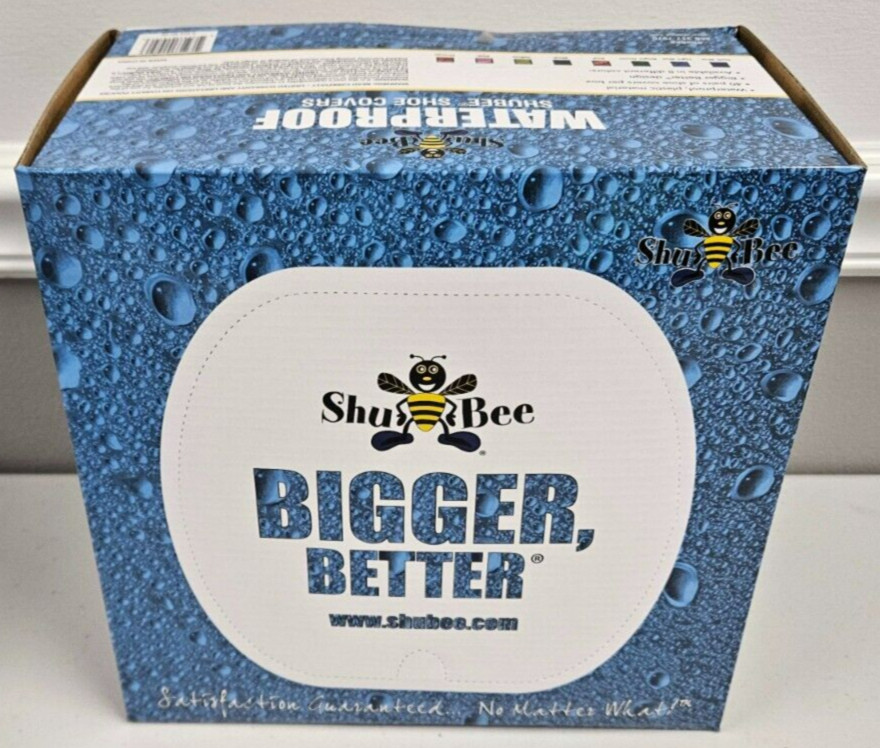 Shoe Covers Waterproof ShuBee 40 Pair Dark Blue Construction House Cleaning PPE