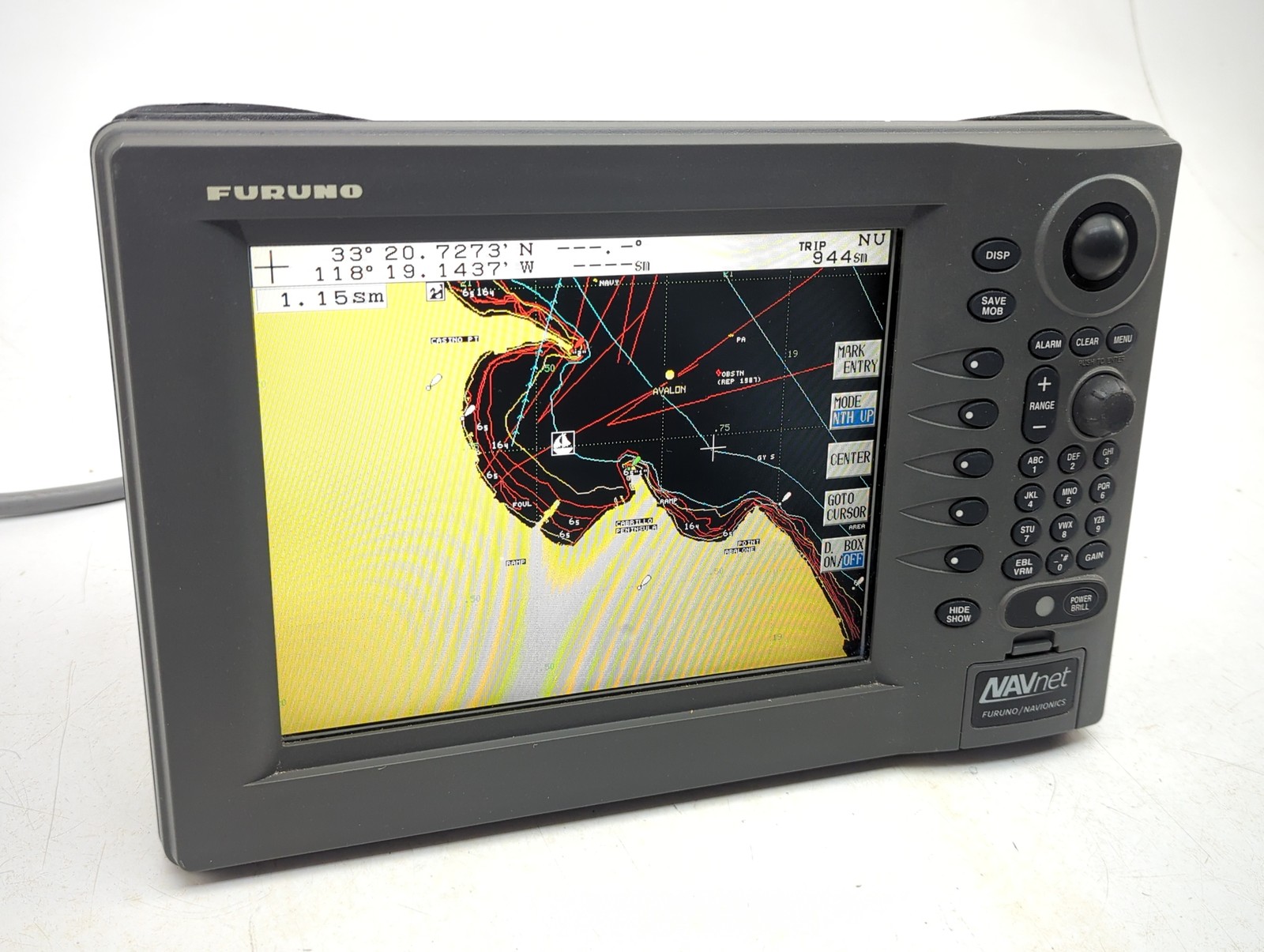 Furuno RDP-139 NavNet VX1 CMAP 10" GPS FishFinder Radar Chartplotter Display