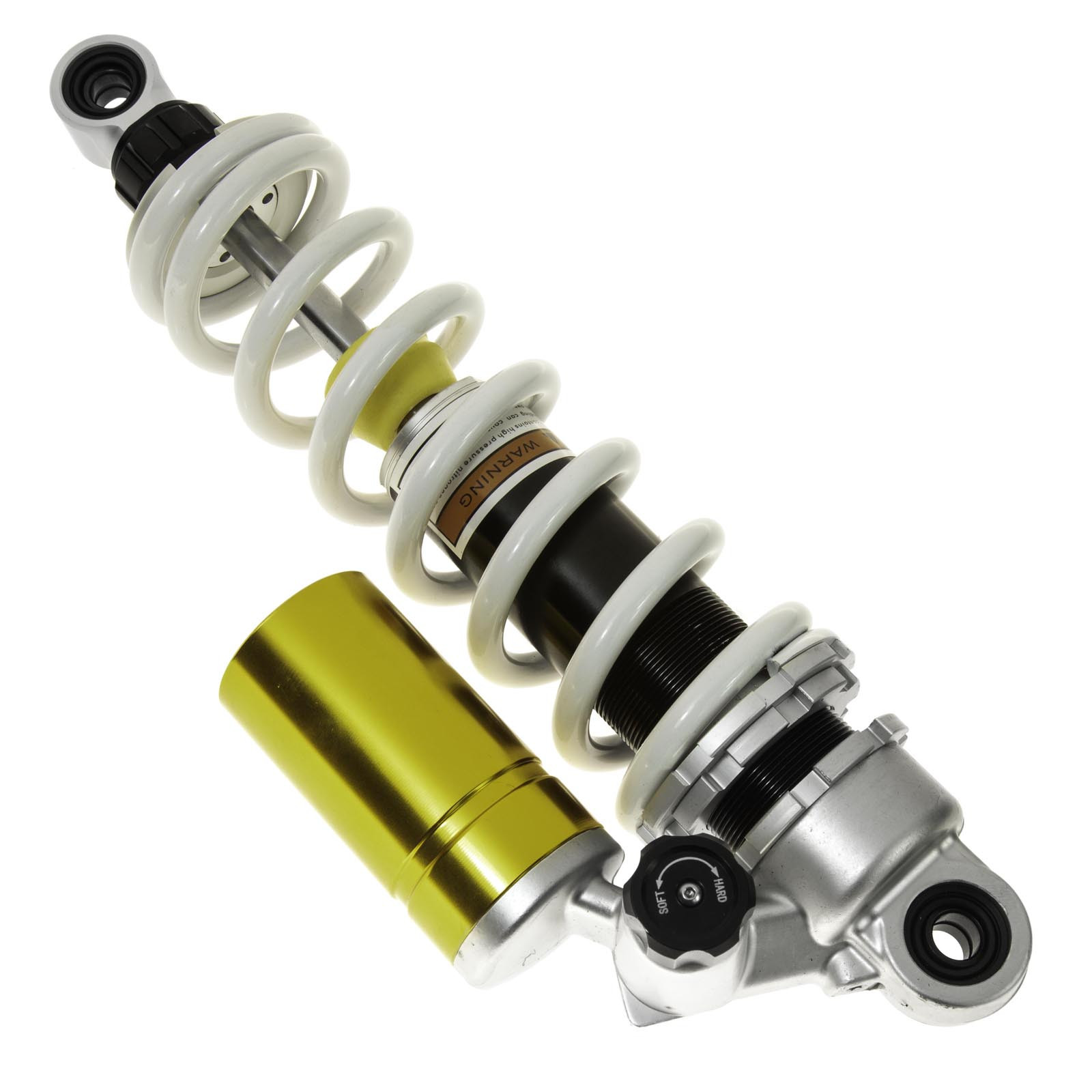 Rear Gas Shock with White Spring for Yamaha Banshee 350 fits 1991-2006 Models