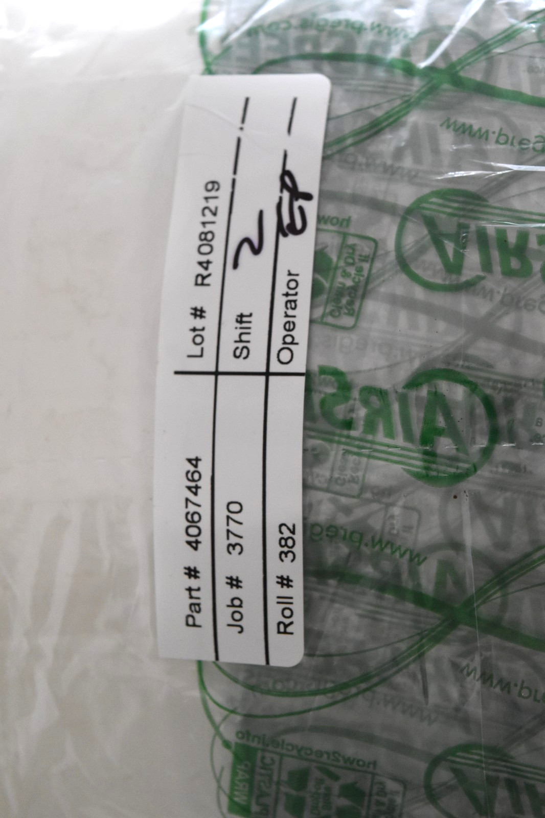 Pregis AirSpeed EP-FLEX Elite Bulk Pack 8"X5" 5000 Inflatable Air Pillow Packing