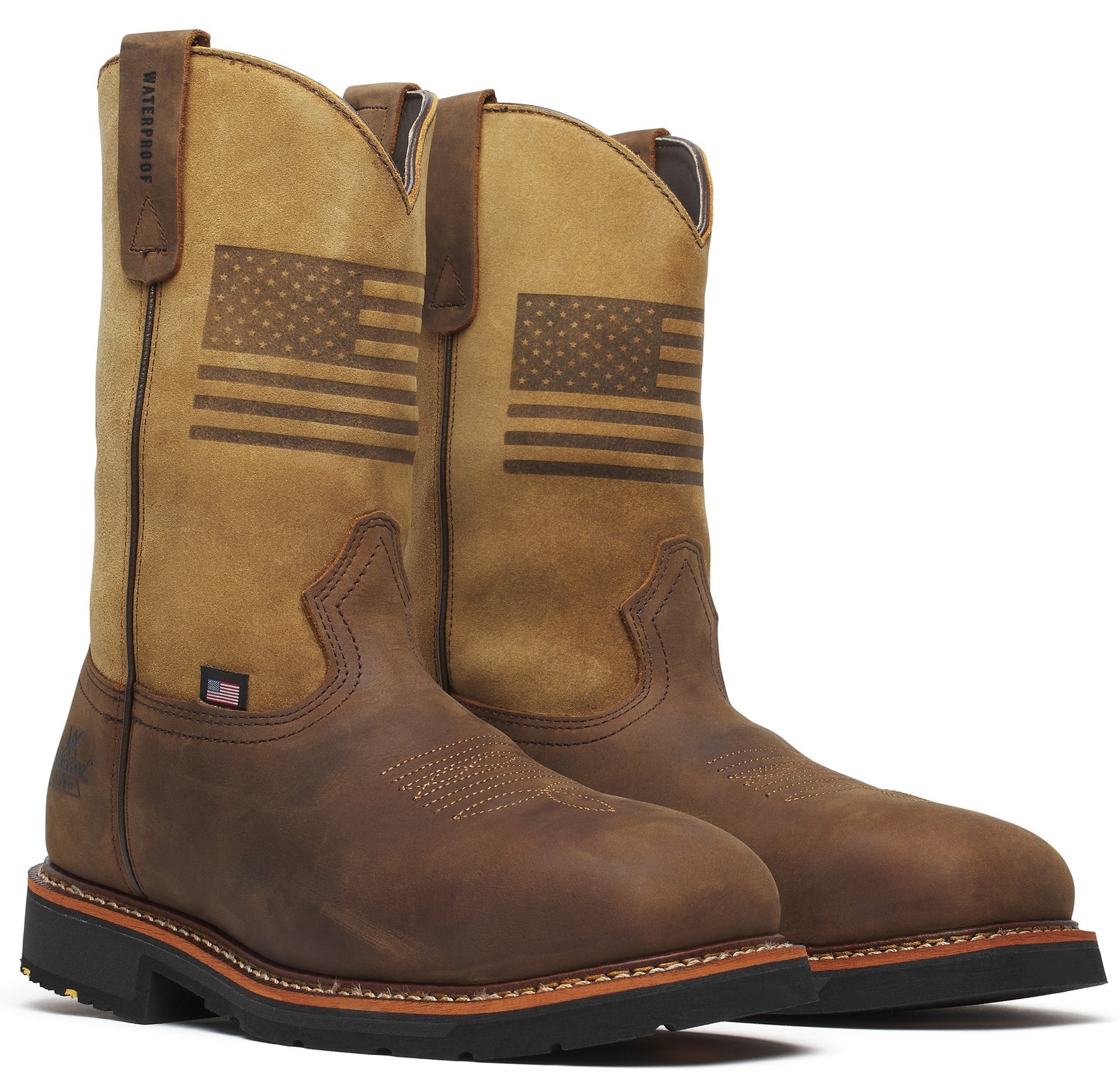 Thorogood Men's 11" Made in USA Composite Toe Waterproof Wellingtons 804-4338