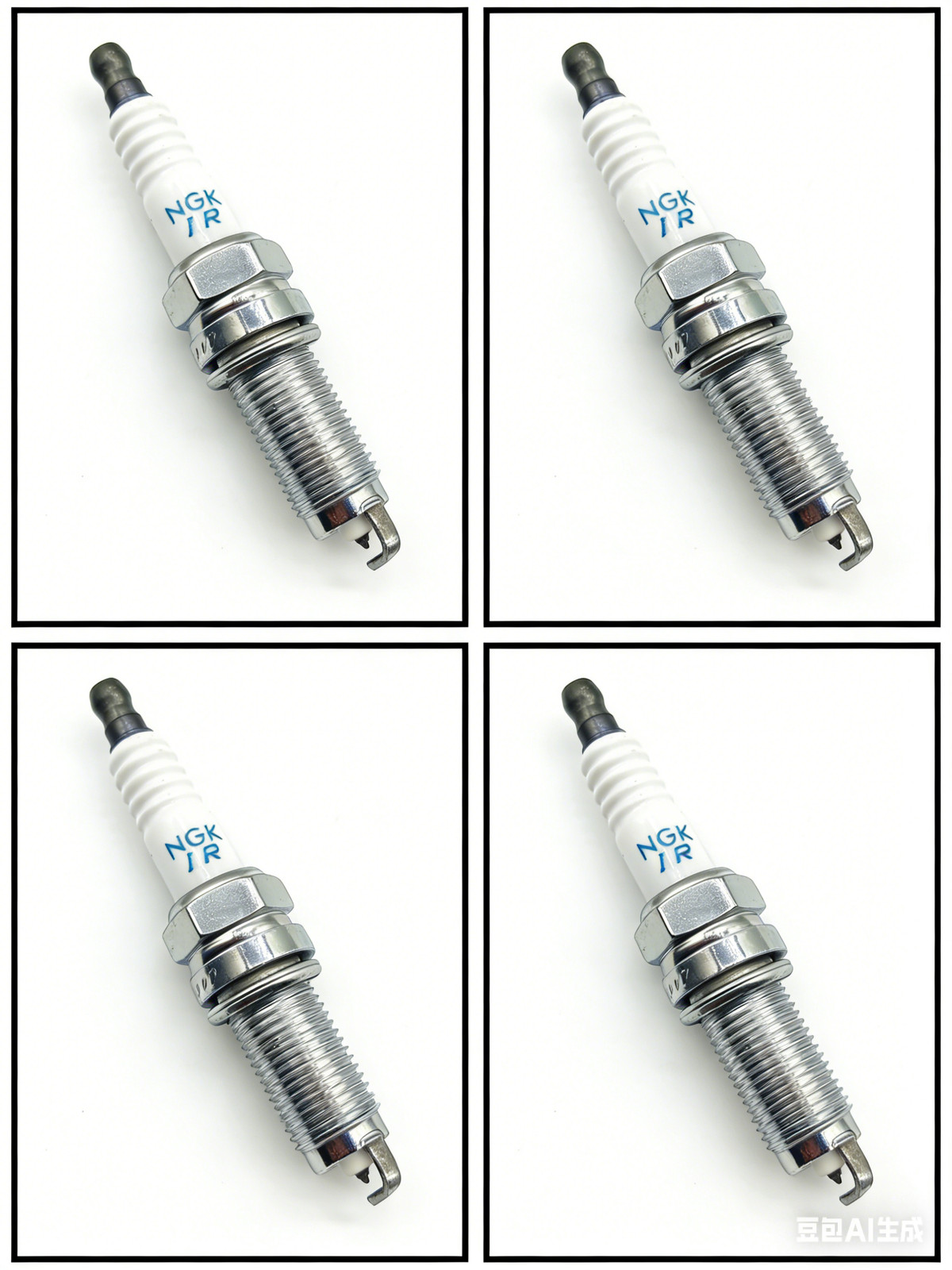 Set of 4 NGK 95710 Laser Iridium Spark Plugs DILZKR7B11GS fits Honda Acura New