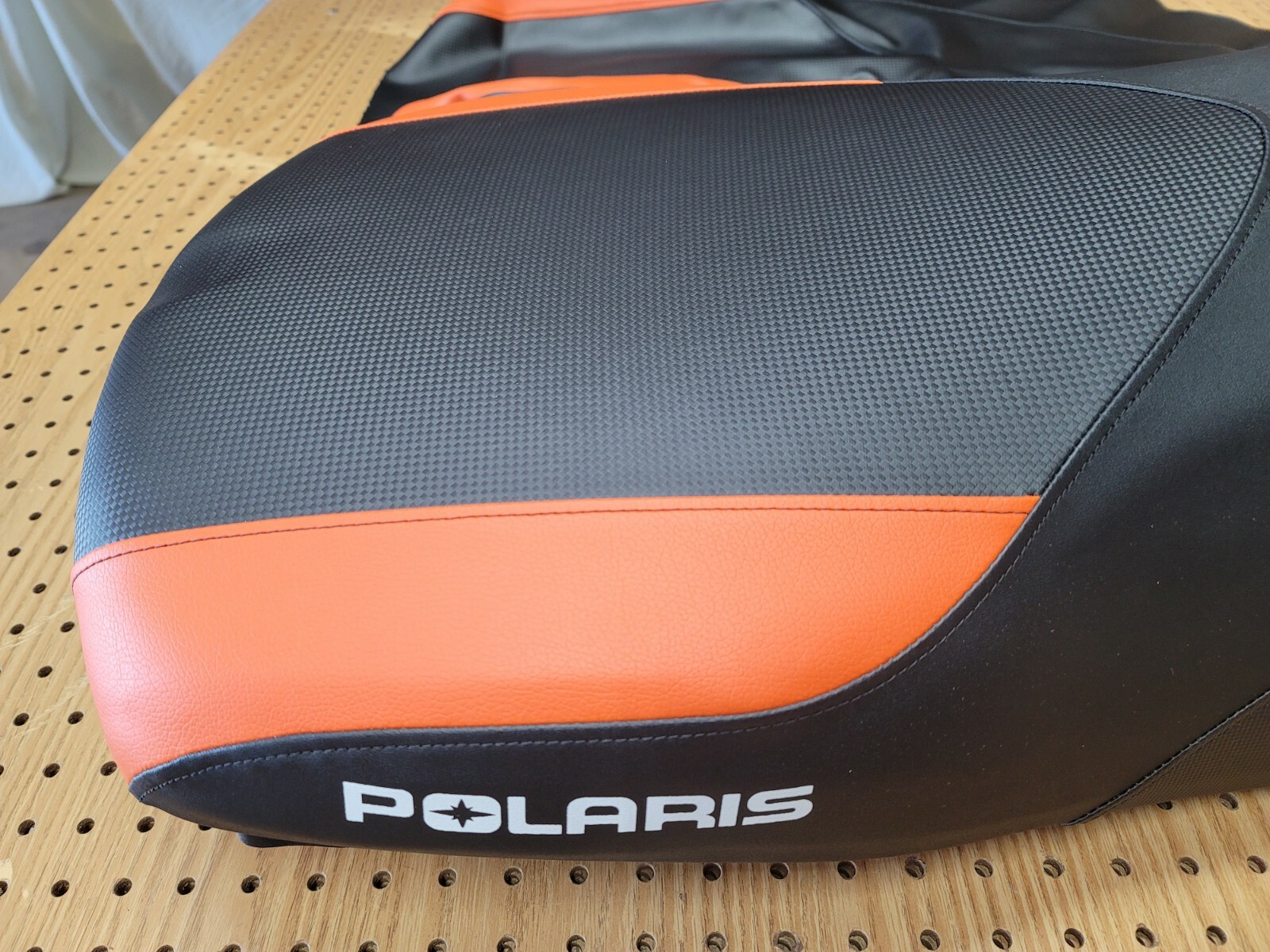 POLARIS SPORTSMAN 550 850 1000 XP SEAT COVER 2009 TO 2017 (BLACK&ORANGE) [P*-21]