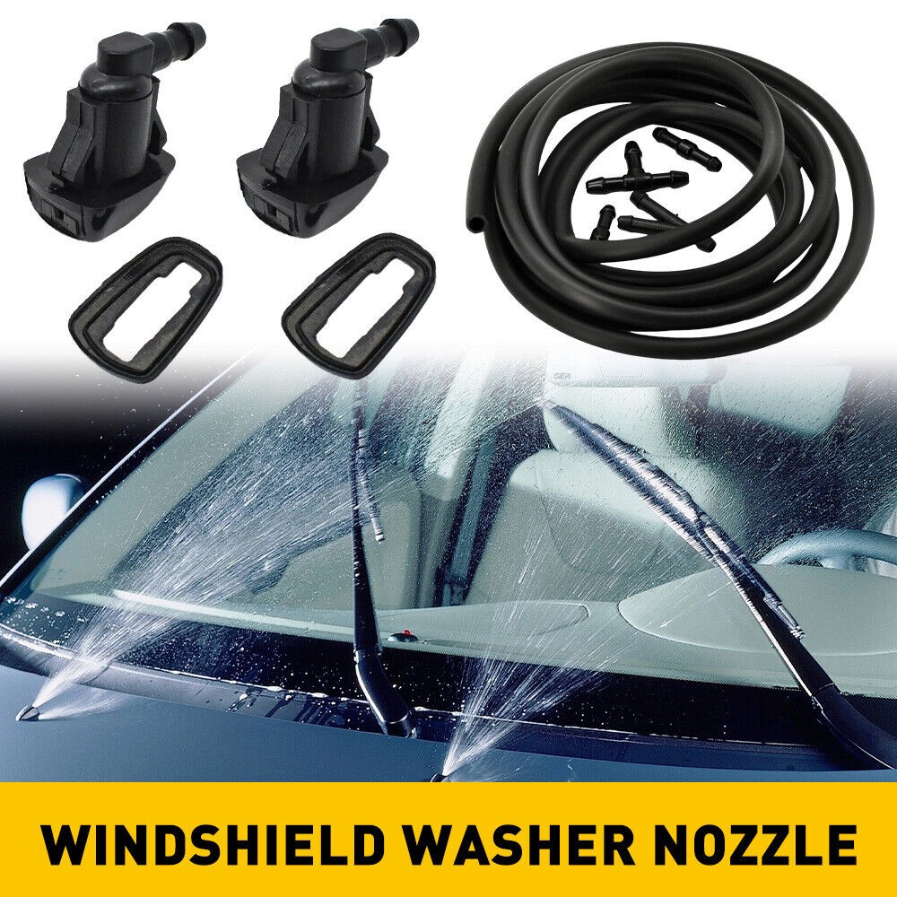 WINDSHIELD WASHER FLUID NOZZLE SPRAY JET SPRAYER FOR 2005-16 JEEP GRAND CHEROKEE