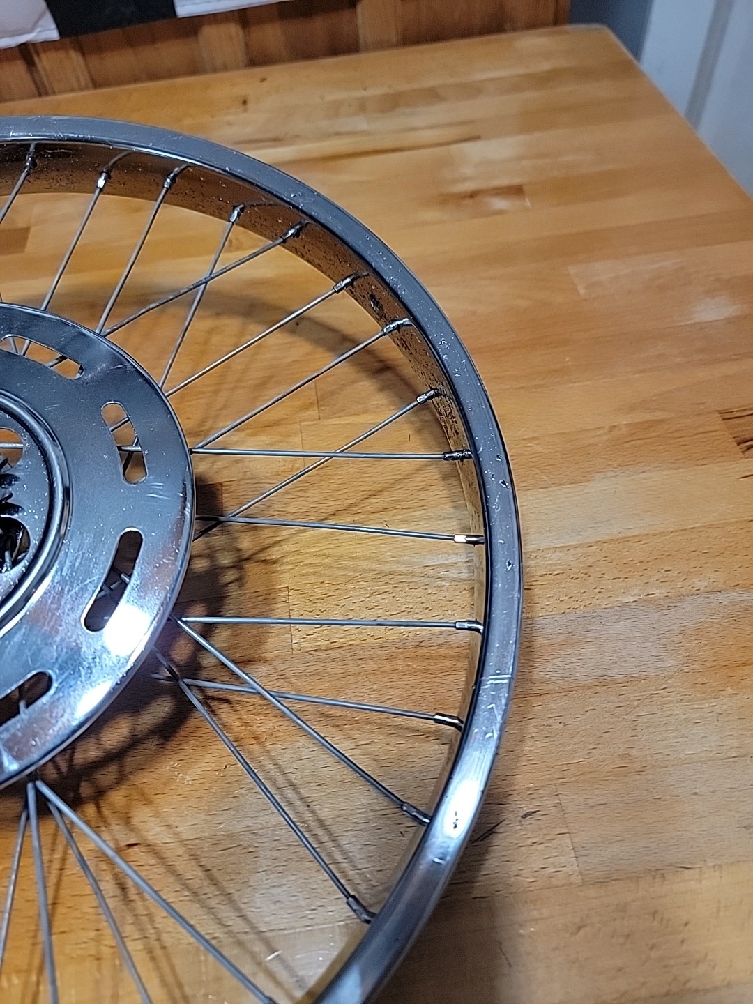 Vintage Original Raleigh Chopper Mk1 Rear 3 Speed Wheel