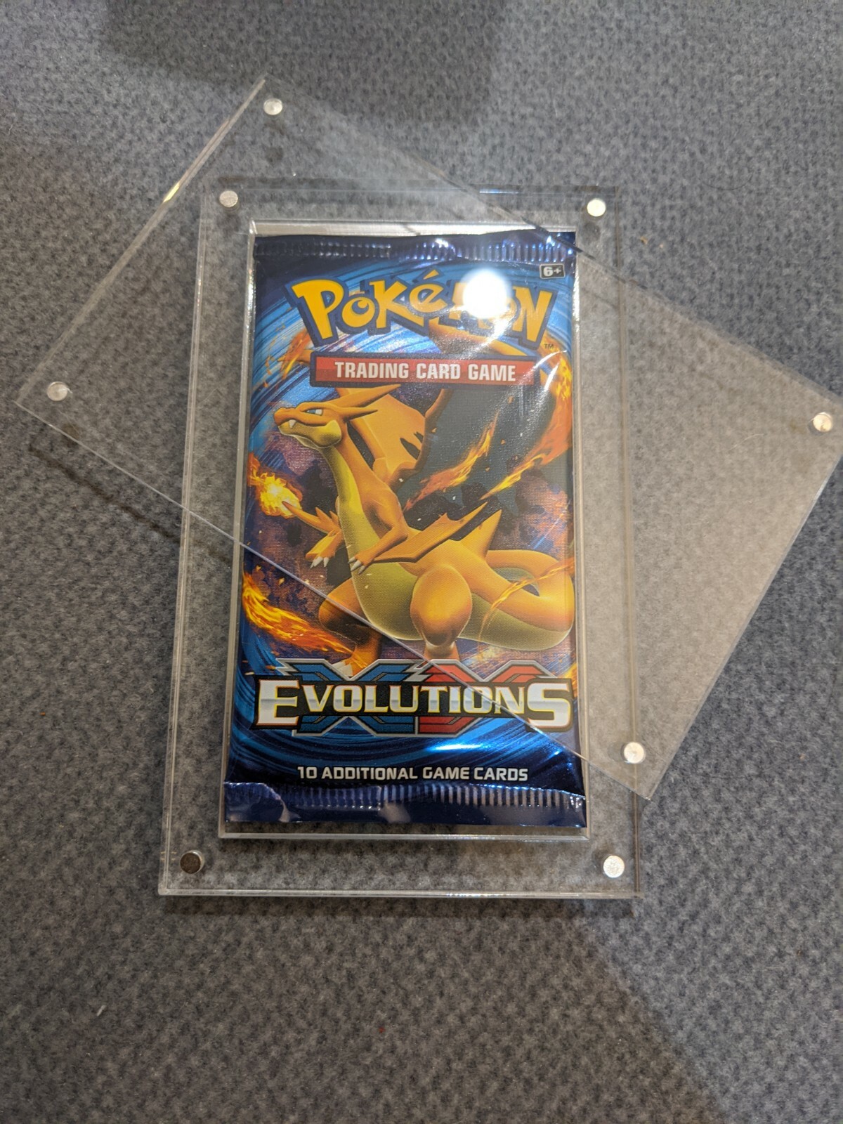Pokemon / Magic Booster Pack Magnetic Acrylic Case / Storage Display (Case Only)