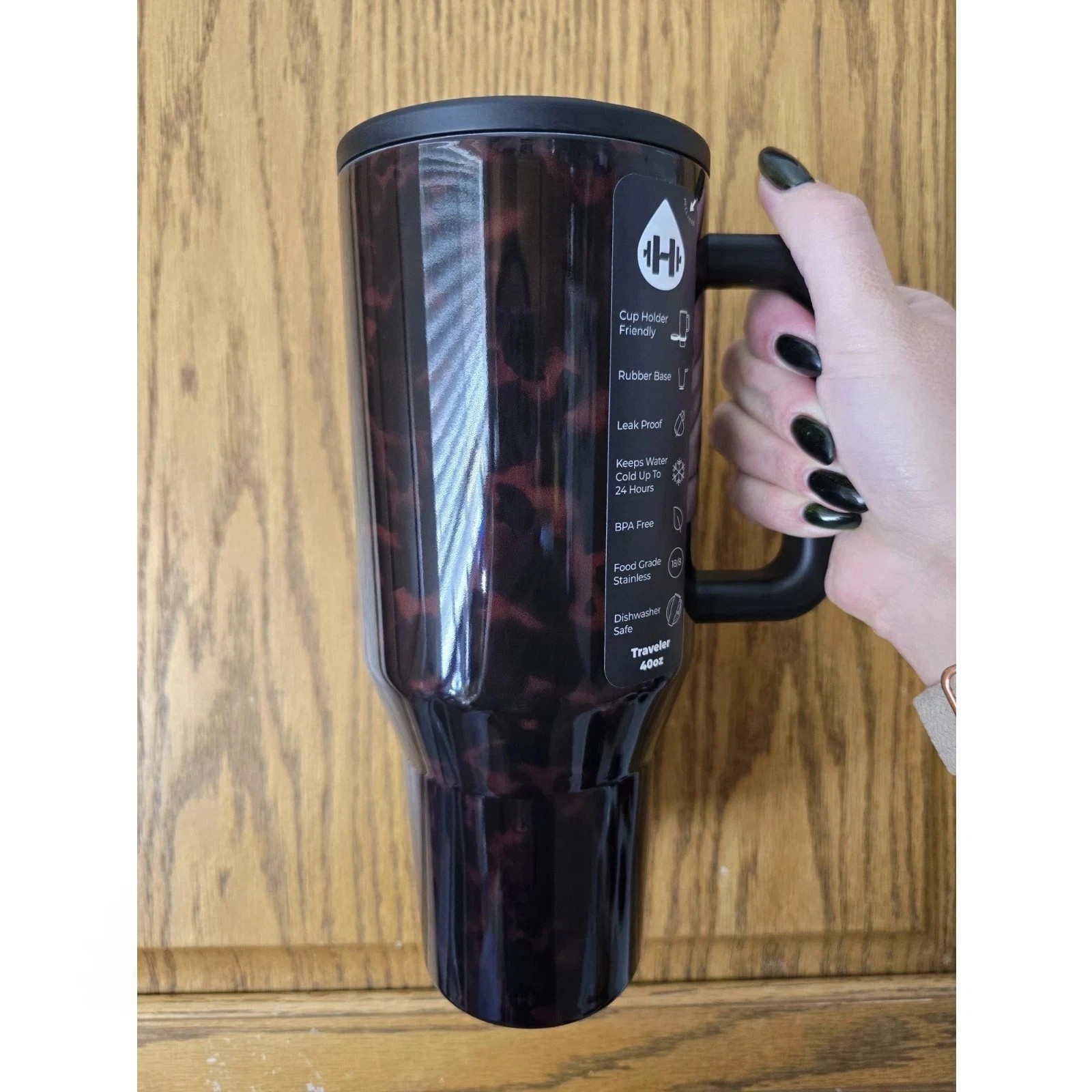 New Hydrojug 40oz Traveler Tumbler with Handel Limited Edition* Brand New in Box