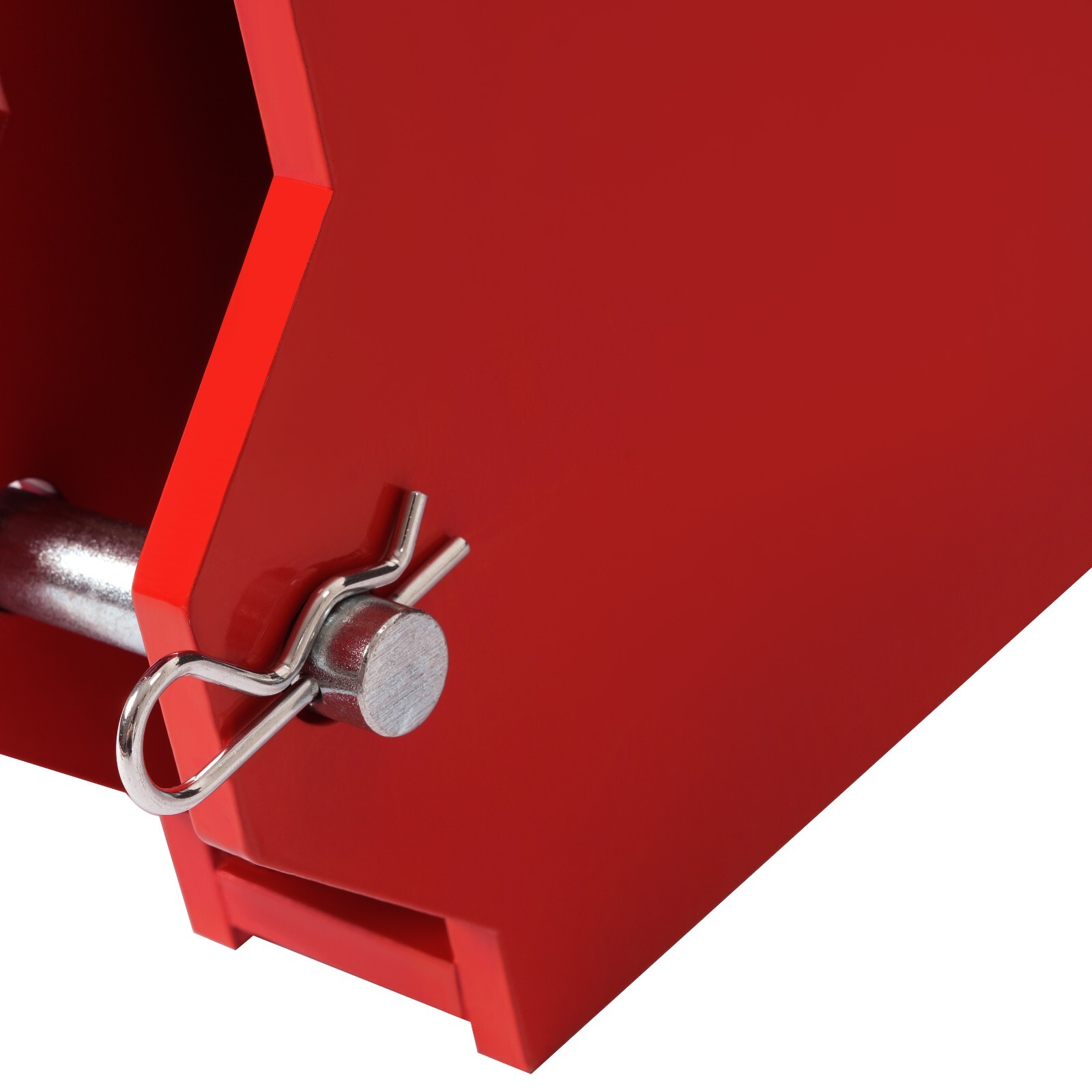 2'' Forklift Trailer Hitch Receiver Dual Pallet Forks Towing Adapter Attachment