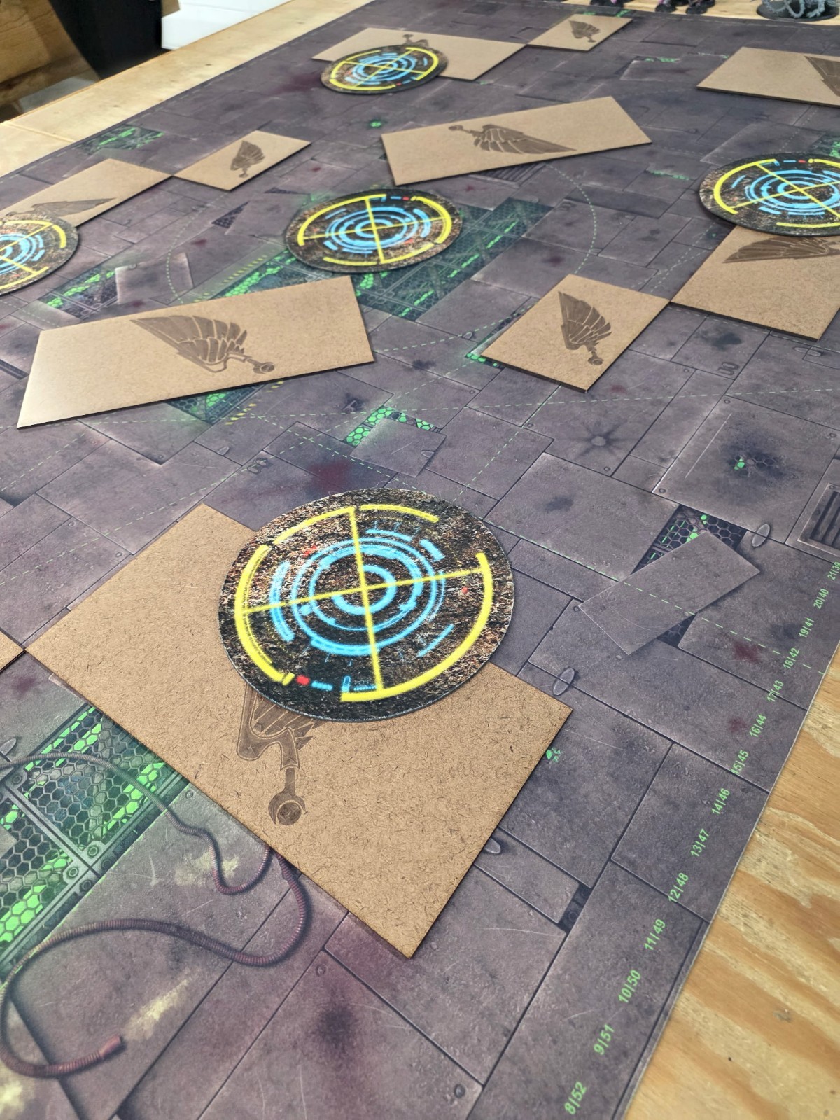 Warhammer 40k 10th Edition Terrain Footprint Full Set New