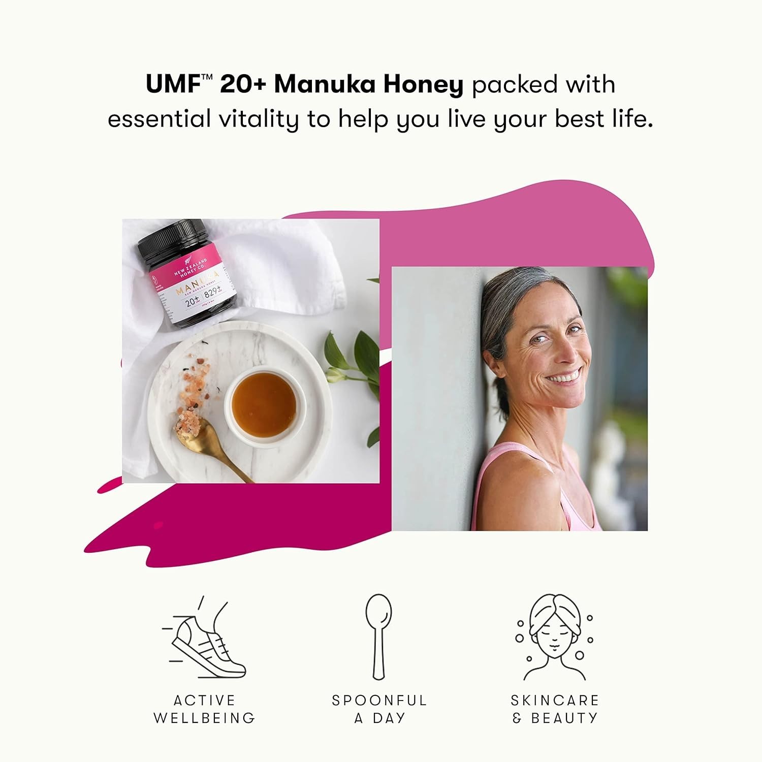 New Zealand Honey Co. Raw Manuka Honey UMF 20+ / MGO 829+ | UMF Certified | 4...