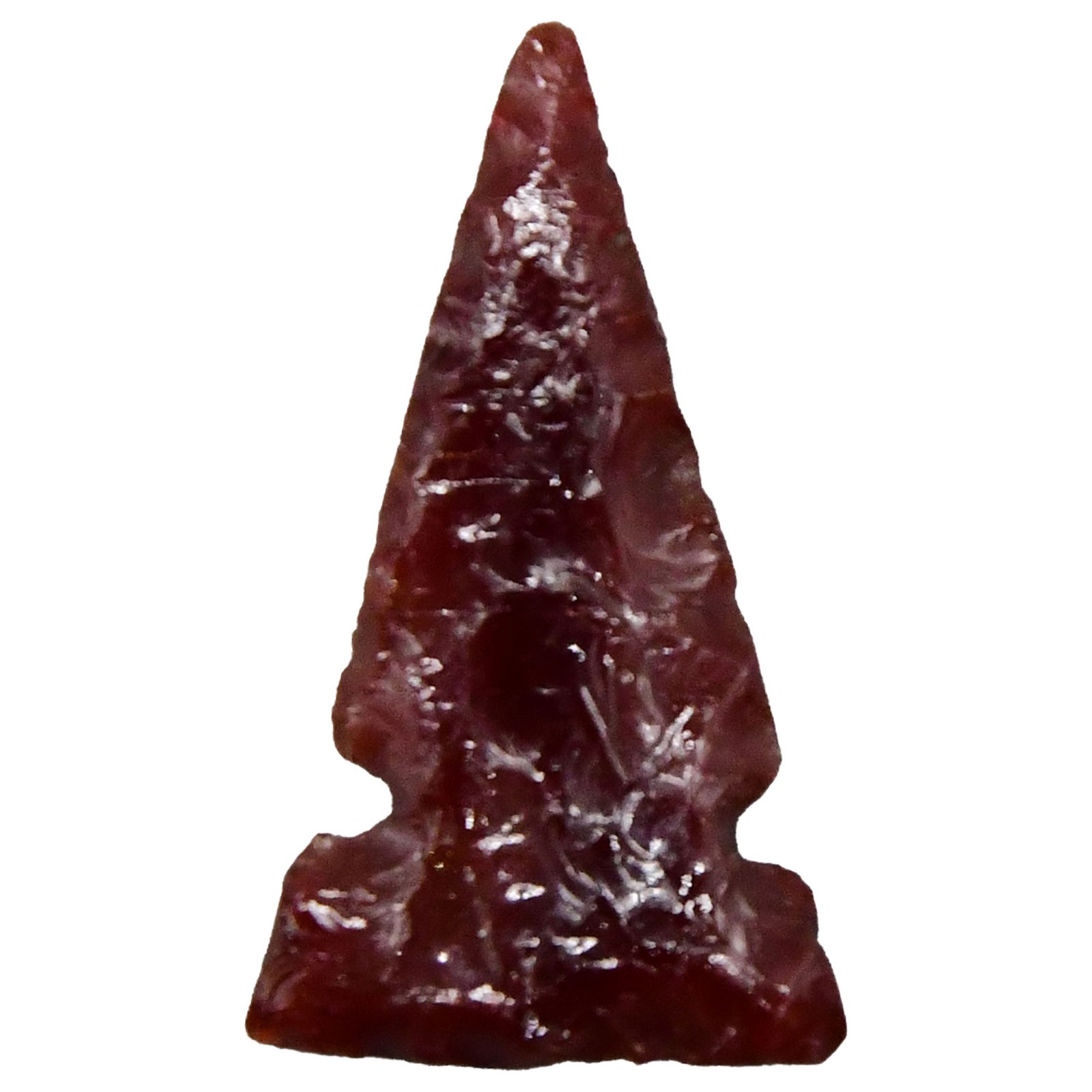 ~1.125" Side Notched Arrowhead Point