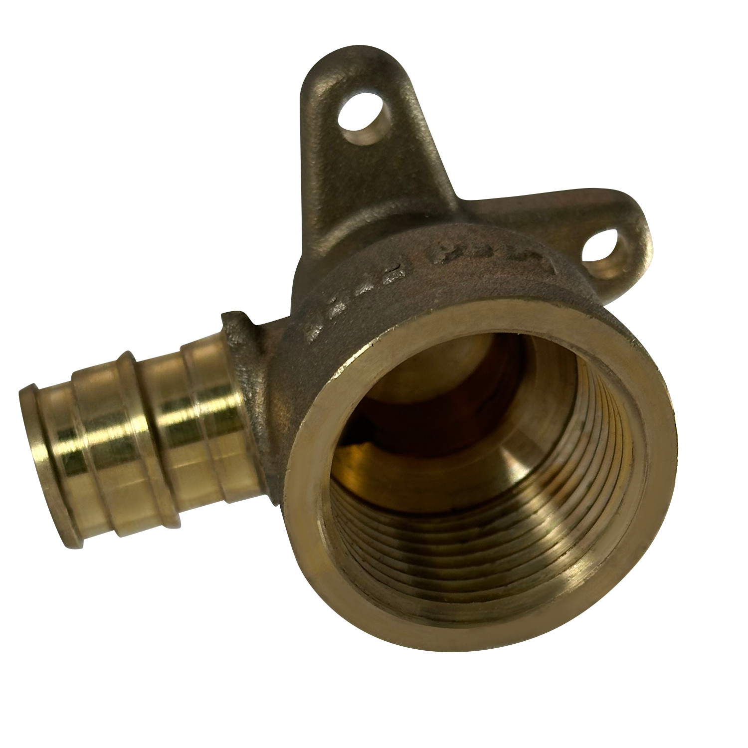 25 Pack XFITTING 1/2" PexA X 3/4" Female Elbow w. Drop Ear, Expansion Female Ear