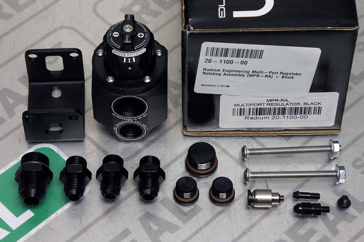 Radium Multi Pump Multi-Port Regulator-Rotating Assembly MPR-RA Black 20-1100-00