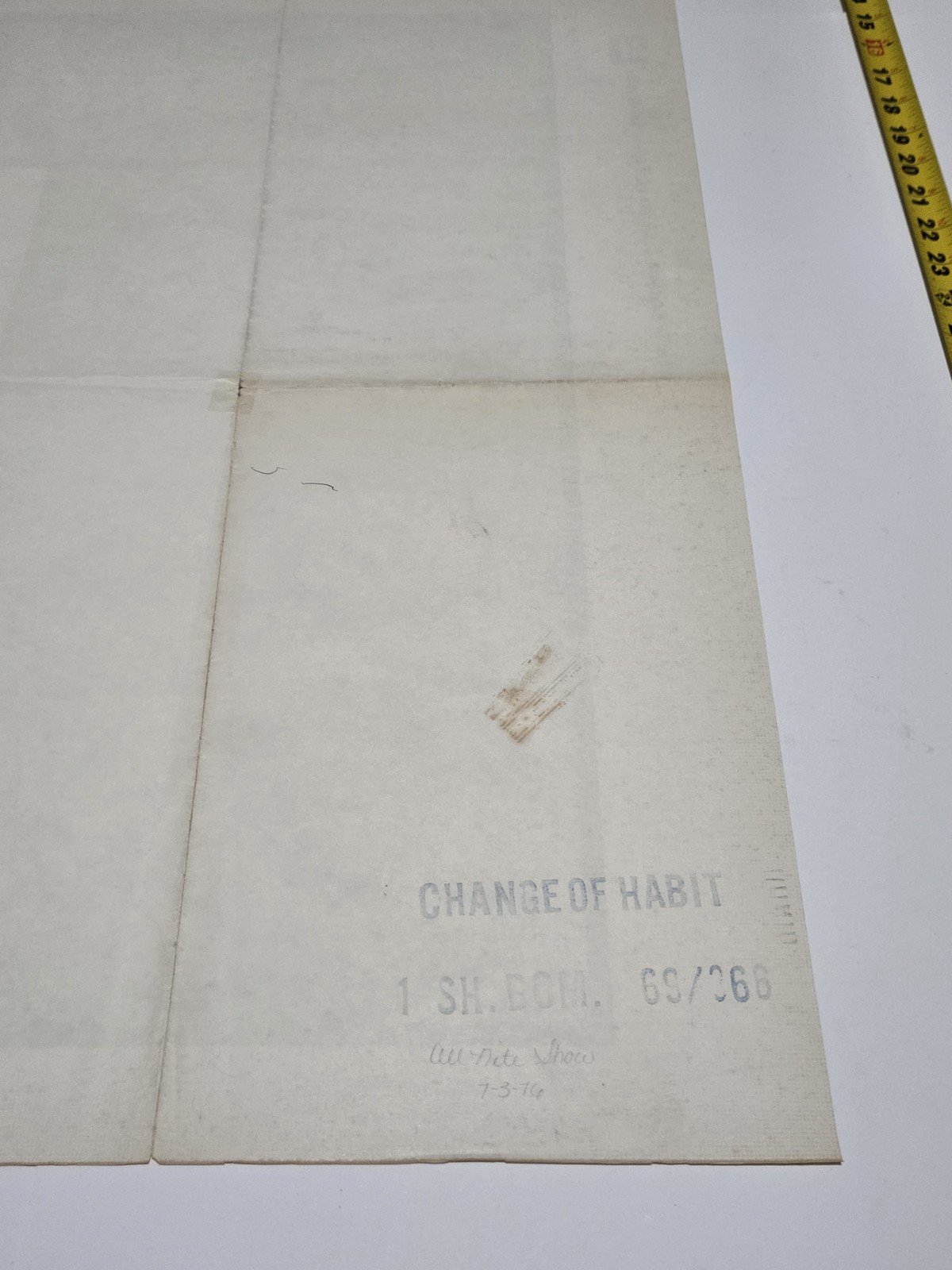 ELVIS PRESLEY Change of Habit 1969 US OG One Sheet MOVIE POSTER Mary Tyler Moore