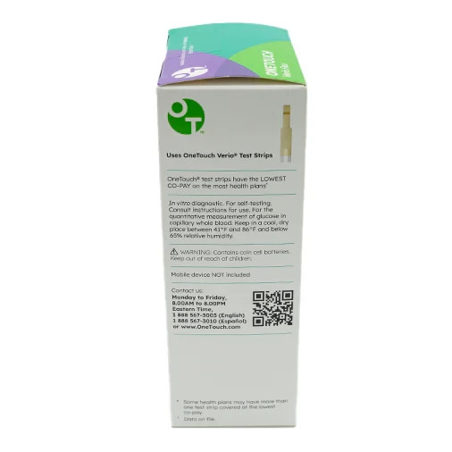 OneTouch Verio Flex Meter Blood Glucose Monitoring System Exp Jan 2027+