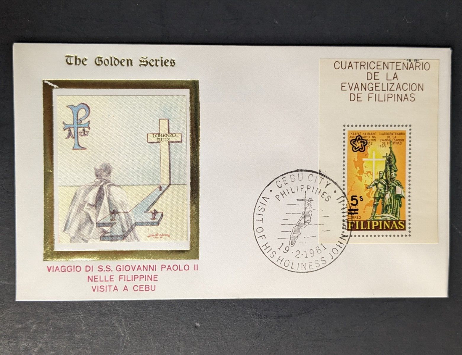 Pope John Paul II, The Golden Series Guam, Japan, Pakistan, AK, 16 Covers Plus