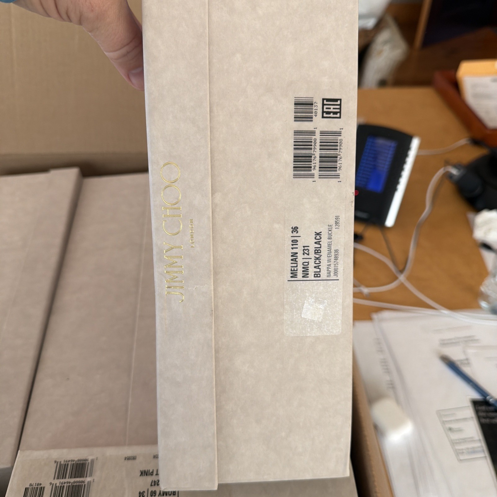 Jimmy Choo Shoes Boxes 6 Assorted Empty Boxes