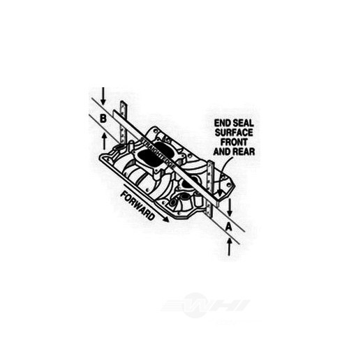 Edelbrock 7193 Performer RPM Intake Manifold for Big Block Chrysler RB