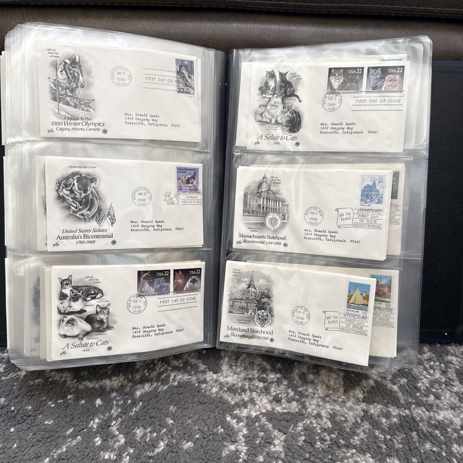 Great Americans On United States Stamps 115 Mint-condition HistoricStamps