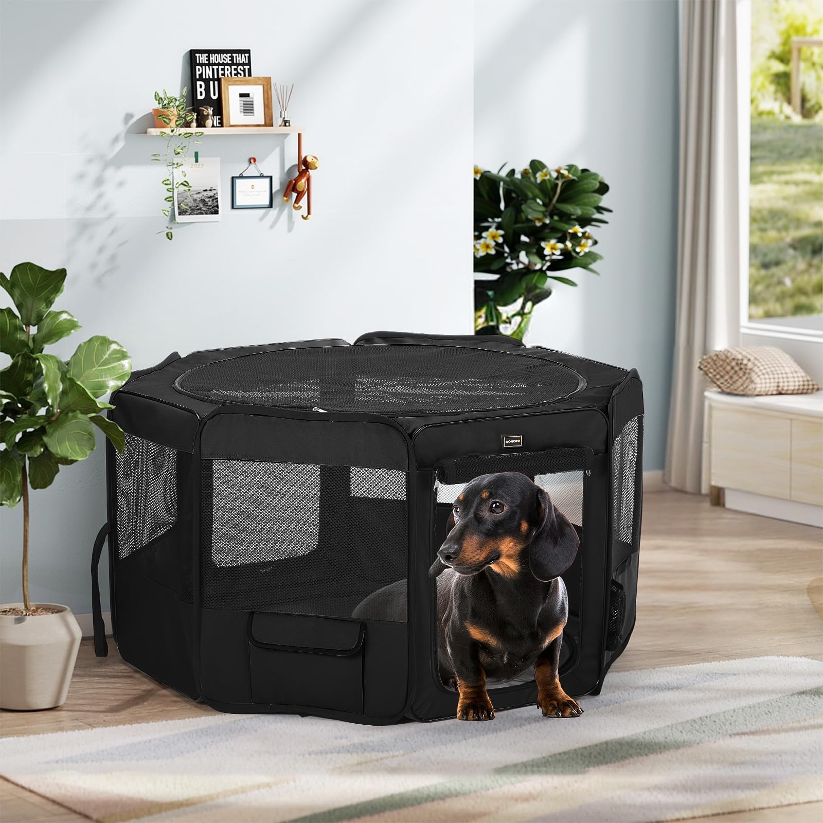 Dog Playpen Portable Pet Play Pens for Small Dog/Cat/Rabbit/Chicks, Cat Playp...