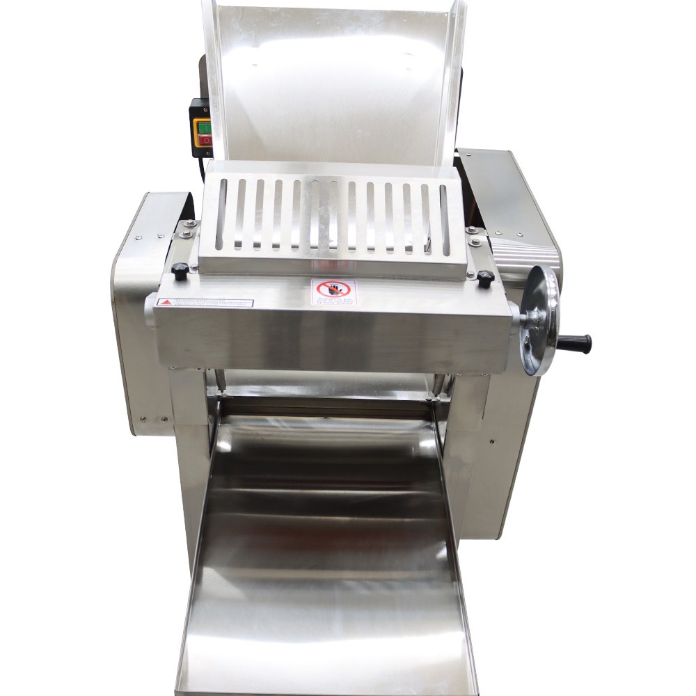 11.8" Commercial High-speed Press Dough Machine 150Kg/h Thickness Adjustable 3HP