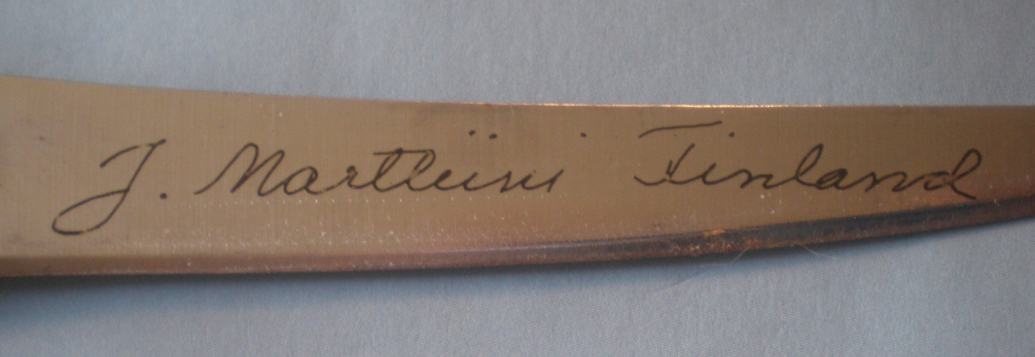Vintage Rapala - J. Marttiini Sharp Filet Knife Made in Finland and Multi Tool.
