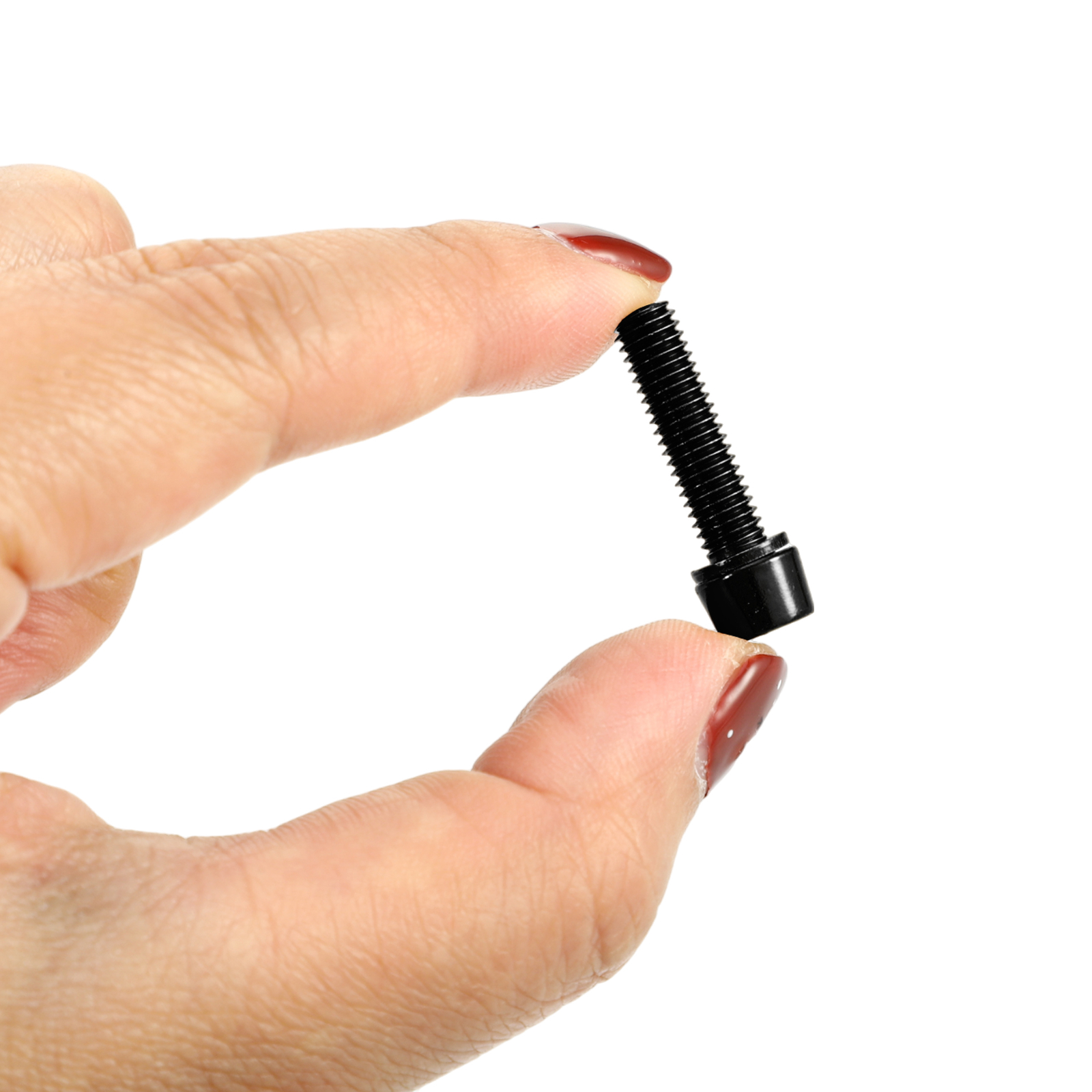 6 Pcs Bicycle Stem Screws for MTB Bike Bicycle Durable M5x20mm Steel Black