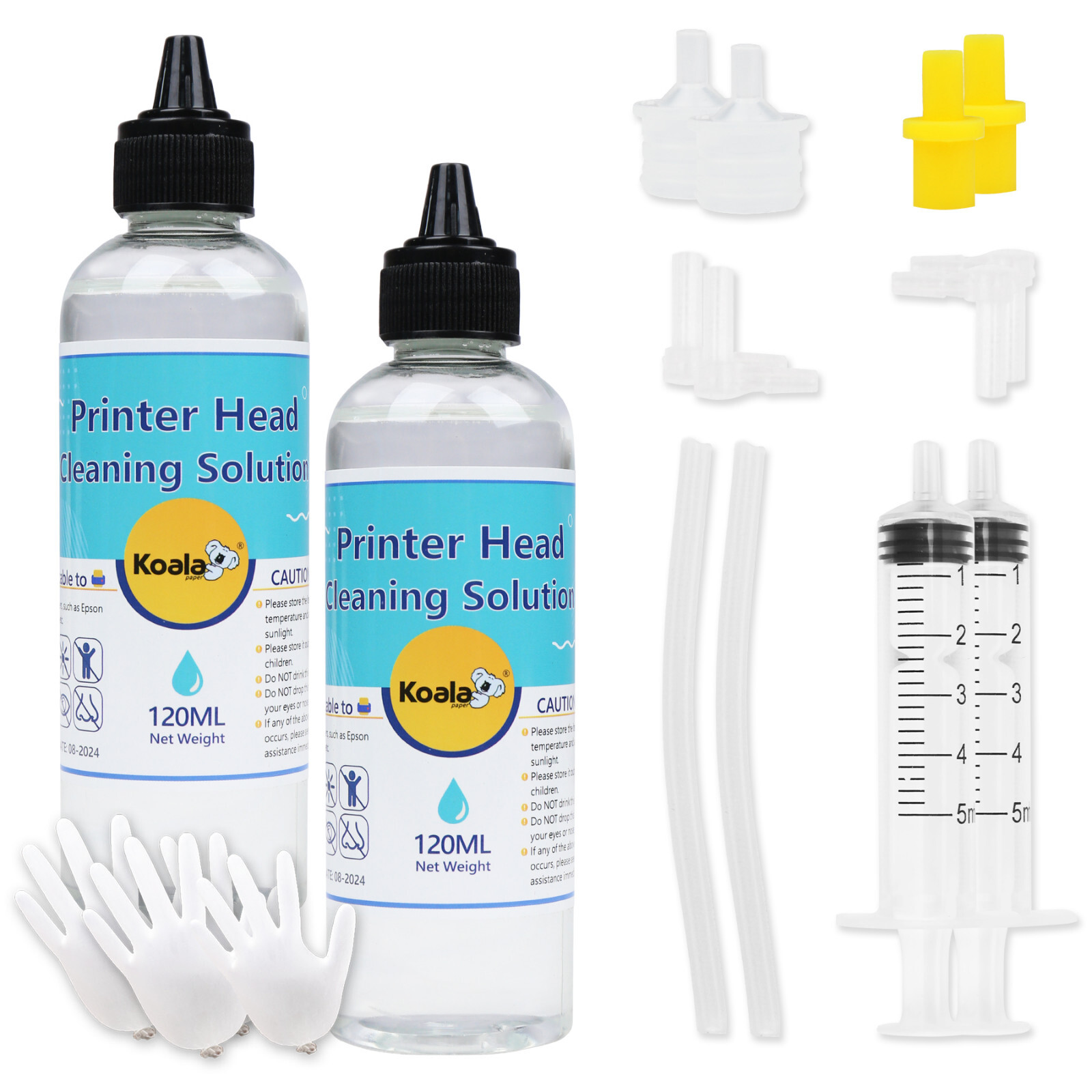 Epson Printer Cleaning Kit 240ML Unlock Print Head Nozzle Cleaner Solution Flush