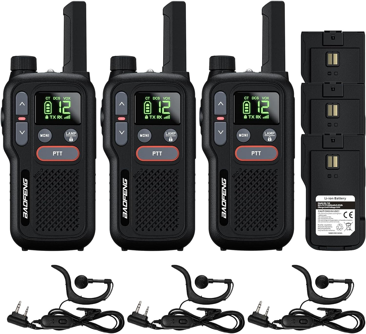 BAOFENG GT-18 Walkie Talkies for Kids Adult, License Free Long Range