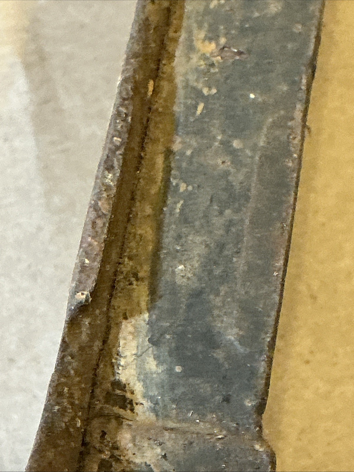 Antique Victorian Cast Metal Door Lock Surface Latch As Is INV-AT13