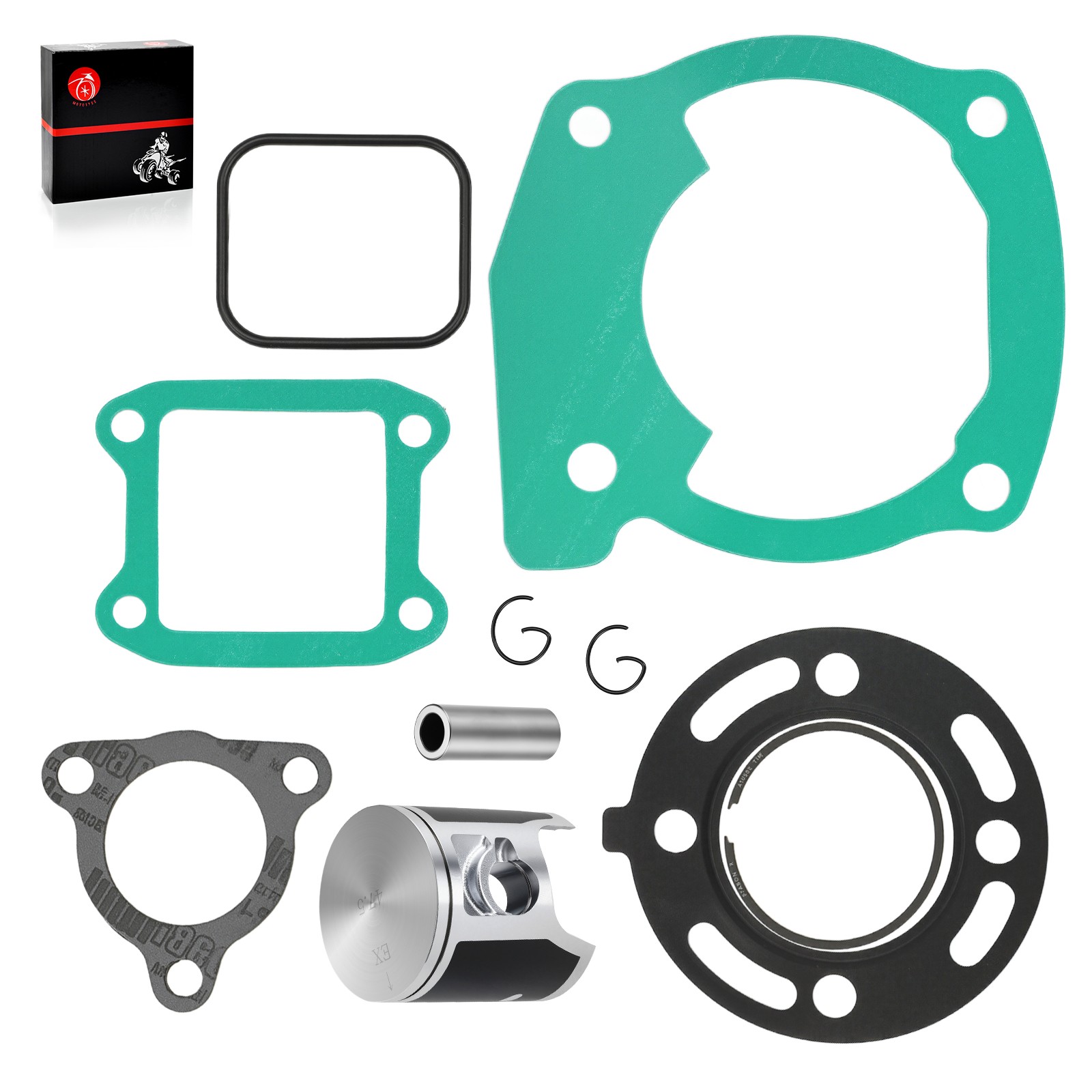 Top End Gasket Piston Kit For Honda CR85R CR85RB Standard Bore 47.5mm 2003-2007