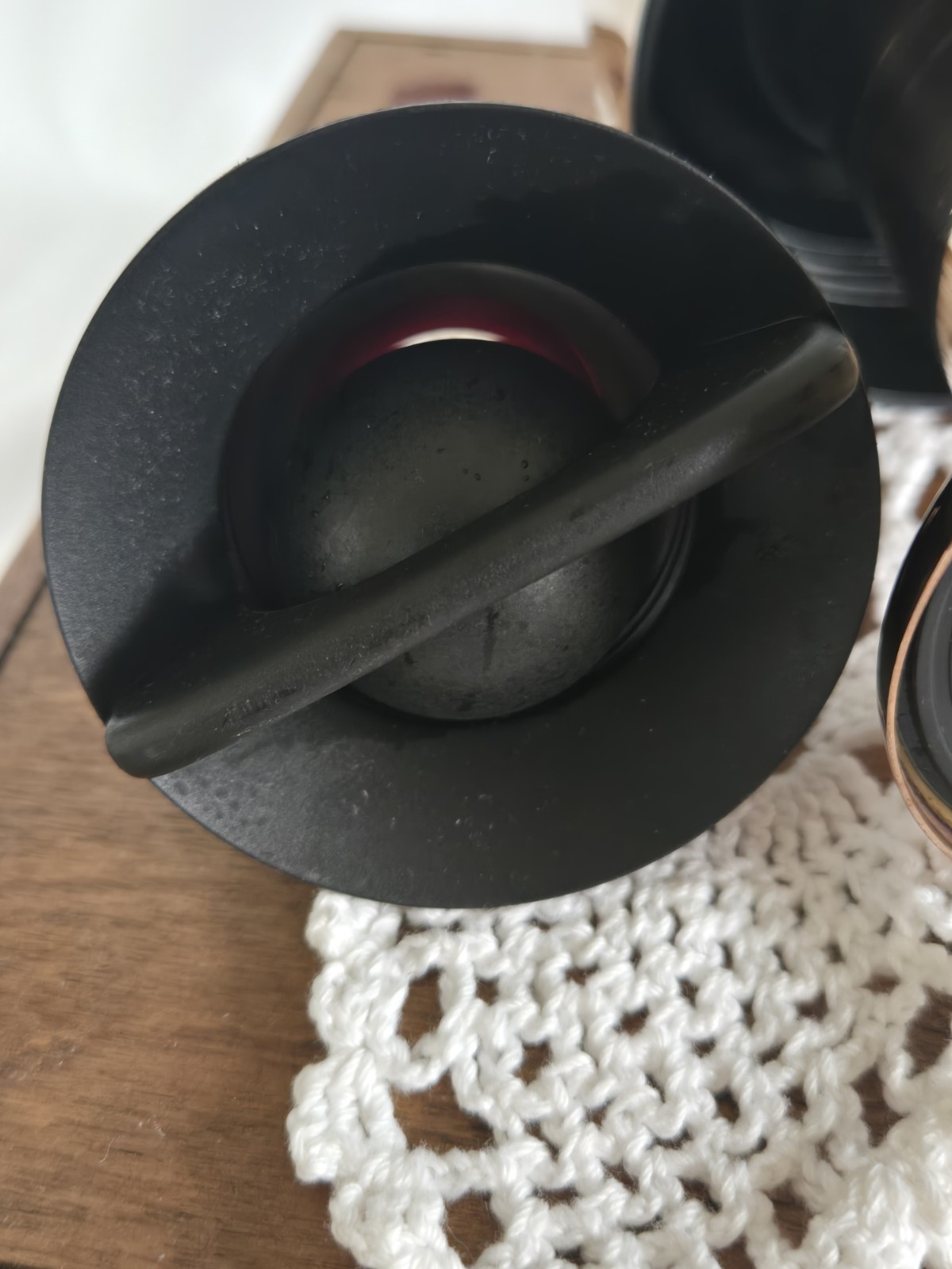 ETO Wine Decanter Copper Mirror Finish 13.8 Inches Tall Airtight