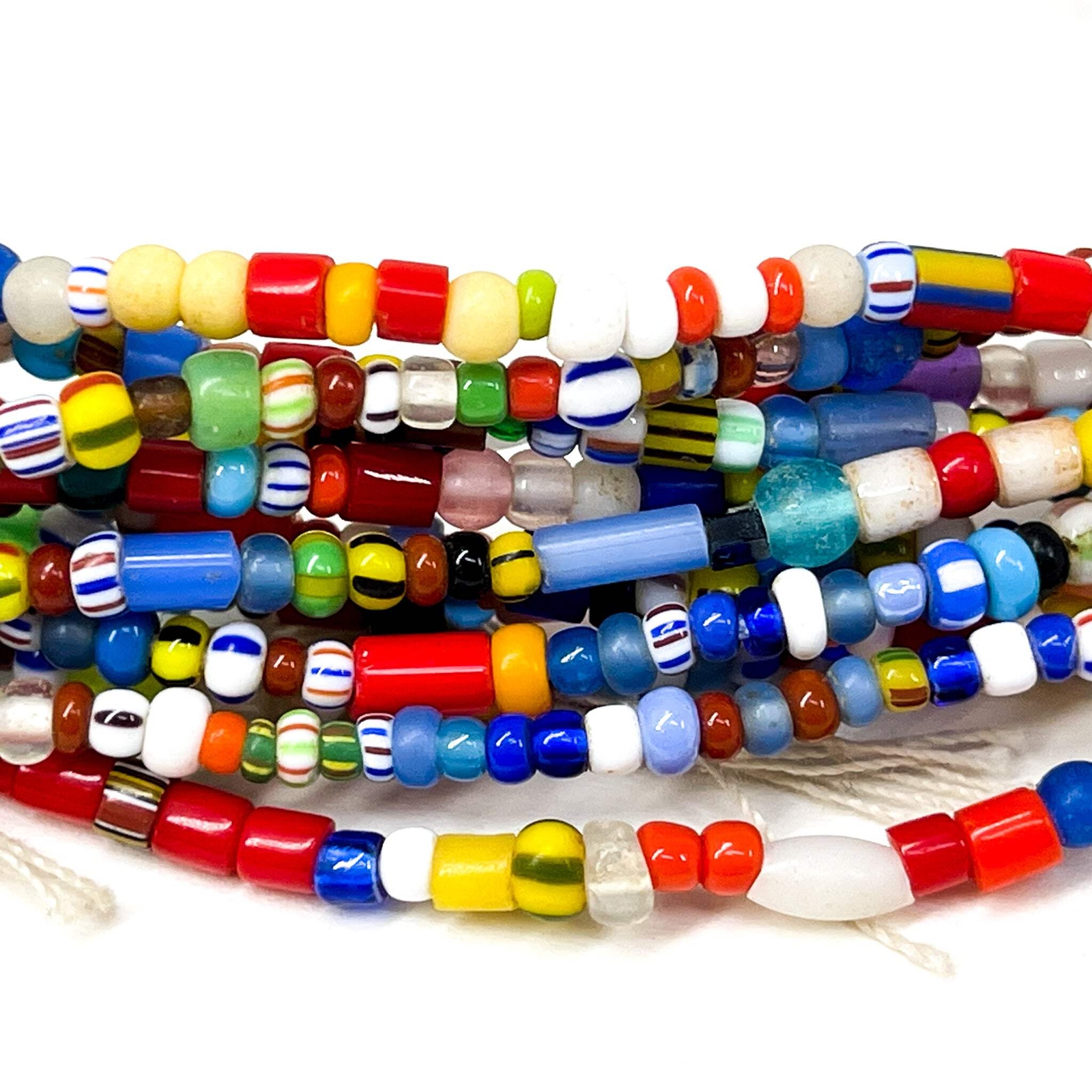 3 Strands Waist Beads Trade Beads Africa 34 Inch