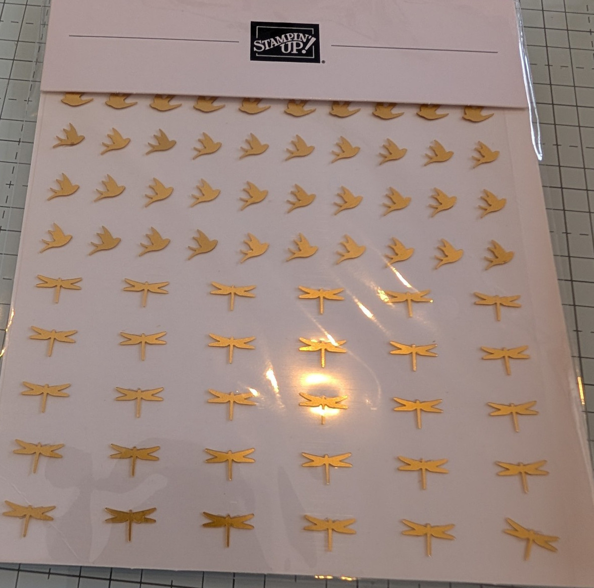 Stampin Up - Adhesive Backed Dragonflies & Birds