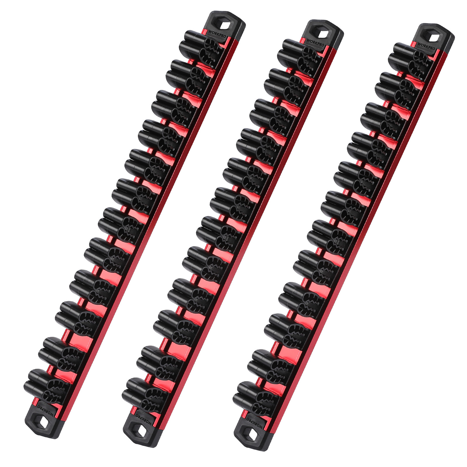 WORKPRO Magnetic Screwdriver Organizer&Wrench Organizer (Tools not Included) NEW