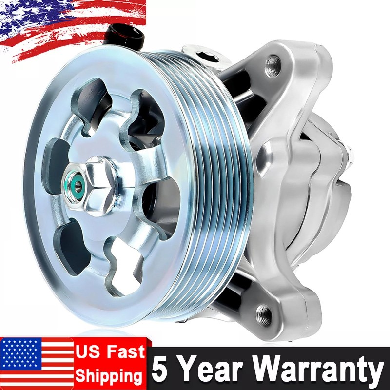 For 2003-2007 Honda Accord EX LX DX 2.4L Power Steering Pump With Pulley 21-5341