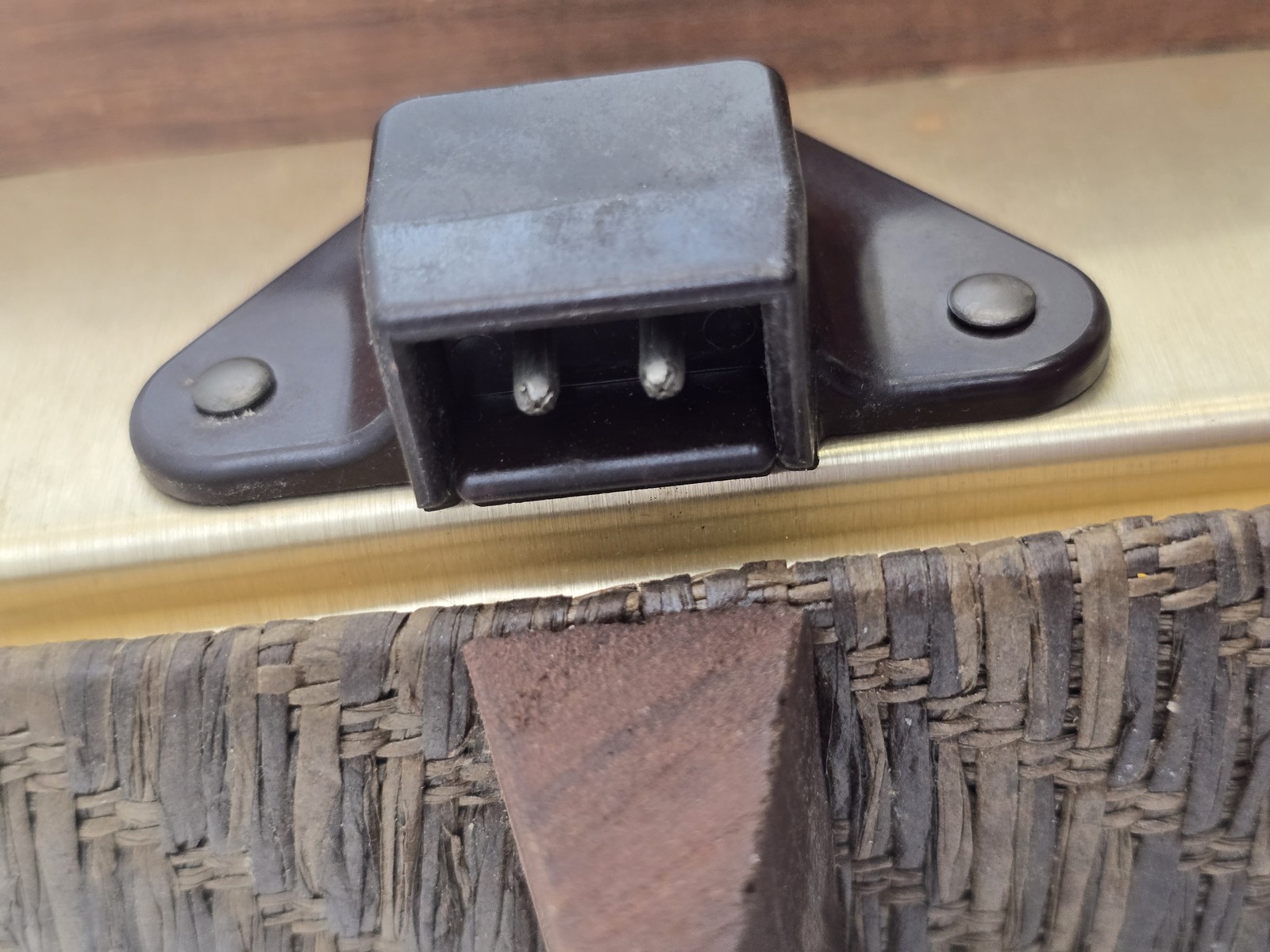 Vintage Salton Hotray WB-5 Bread Bun Warmer Orange Cover Original MCM