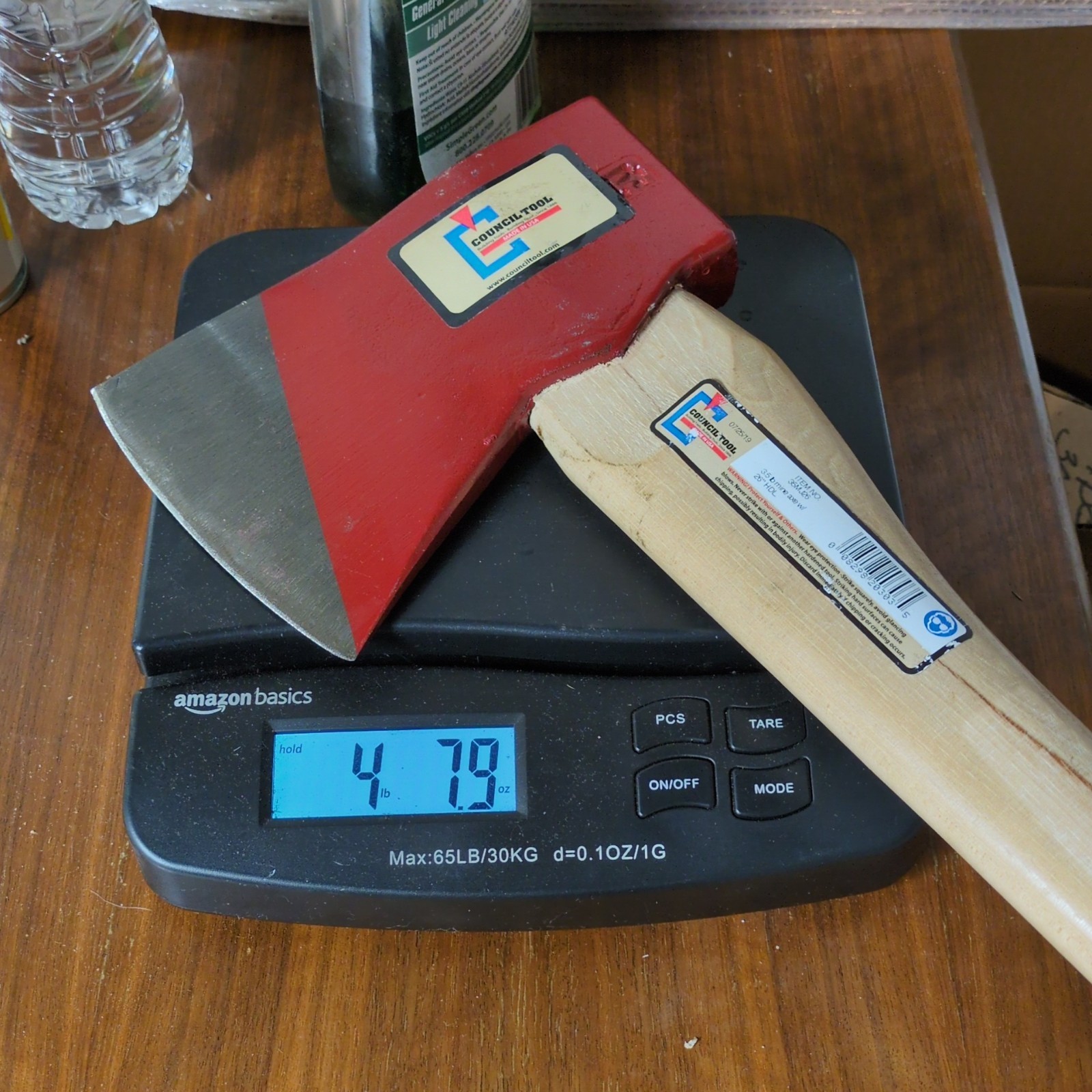 Council Tool 35MJ26 3.5 lbs. Jersey Miner’s Axe, 26" Straight Handle, US Made