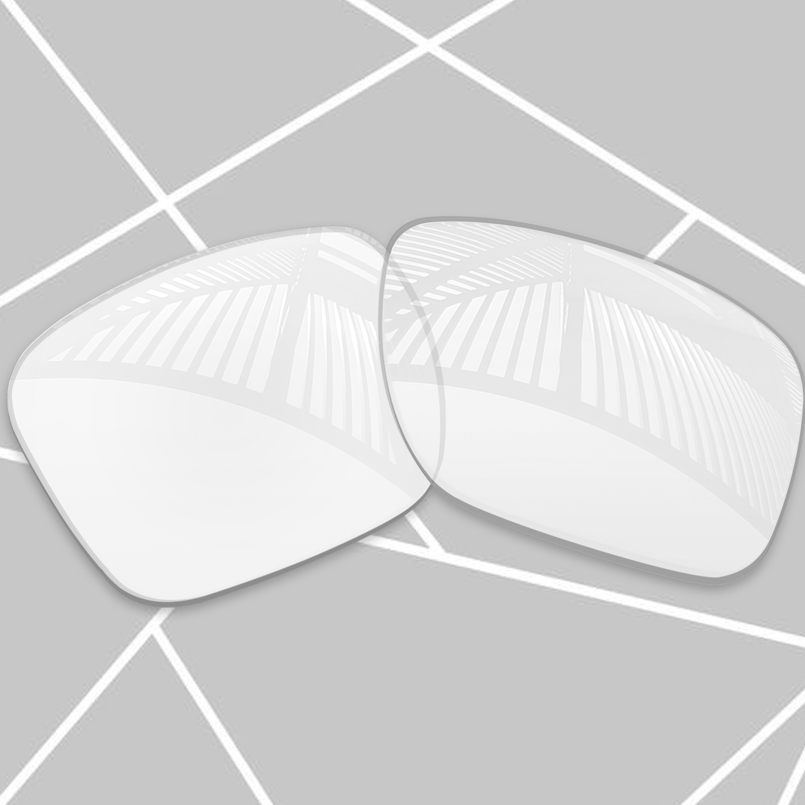 Replacement Lenses for-RayBan Meta Wayfarer RW4006 50mm HD Transparent Sunglasse