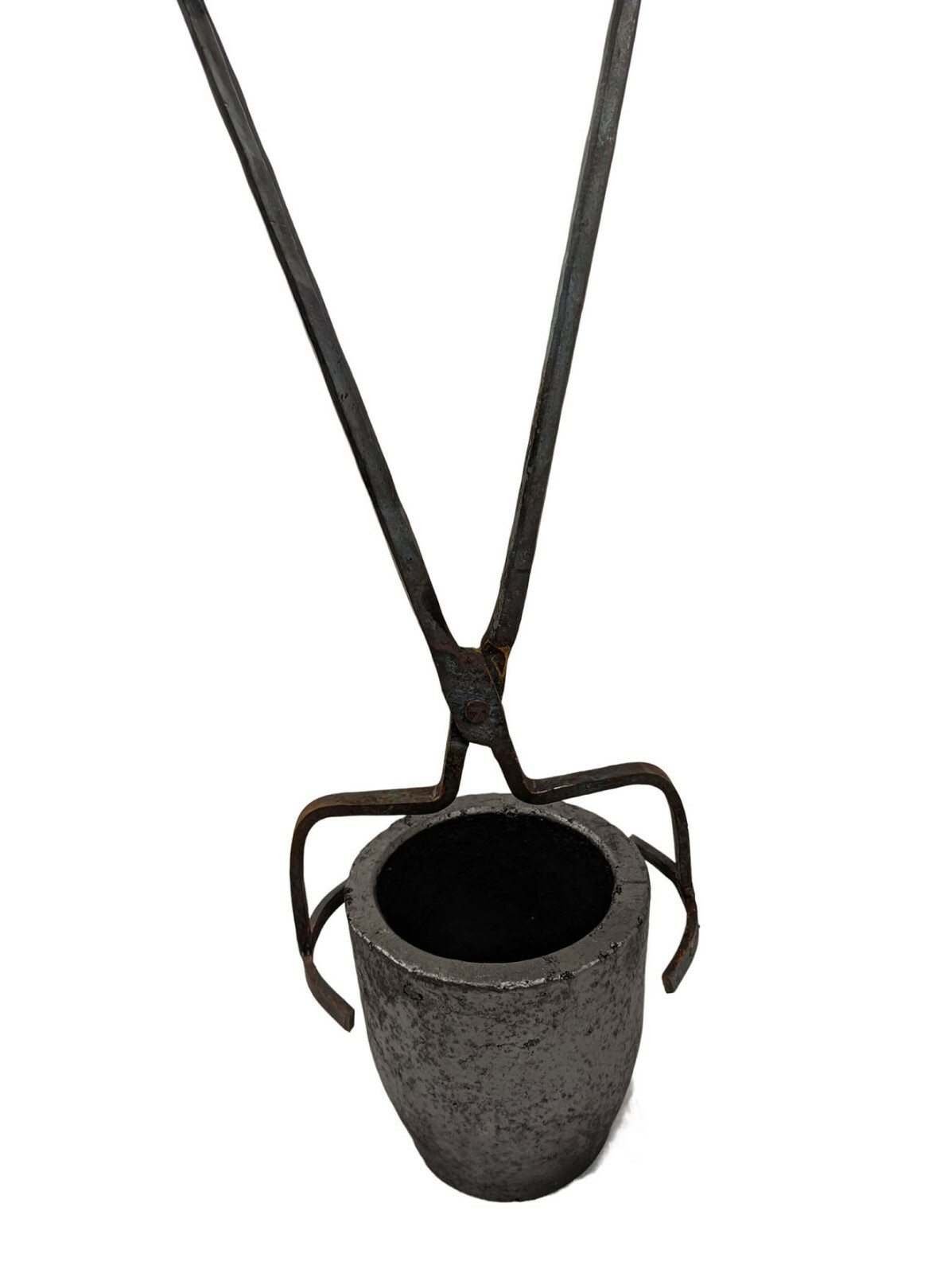 10 KG Crucible Tongs Set For Lifting and Pouring Fit Gas Metal Melting Furnace