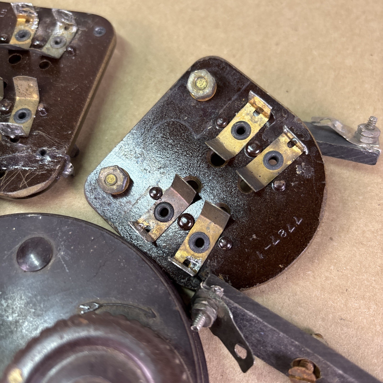 VTG Lot of 1950s Rotary Wafer Assembly Switches & Multi-Deck Ham Radio Parts