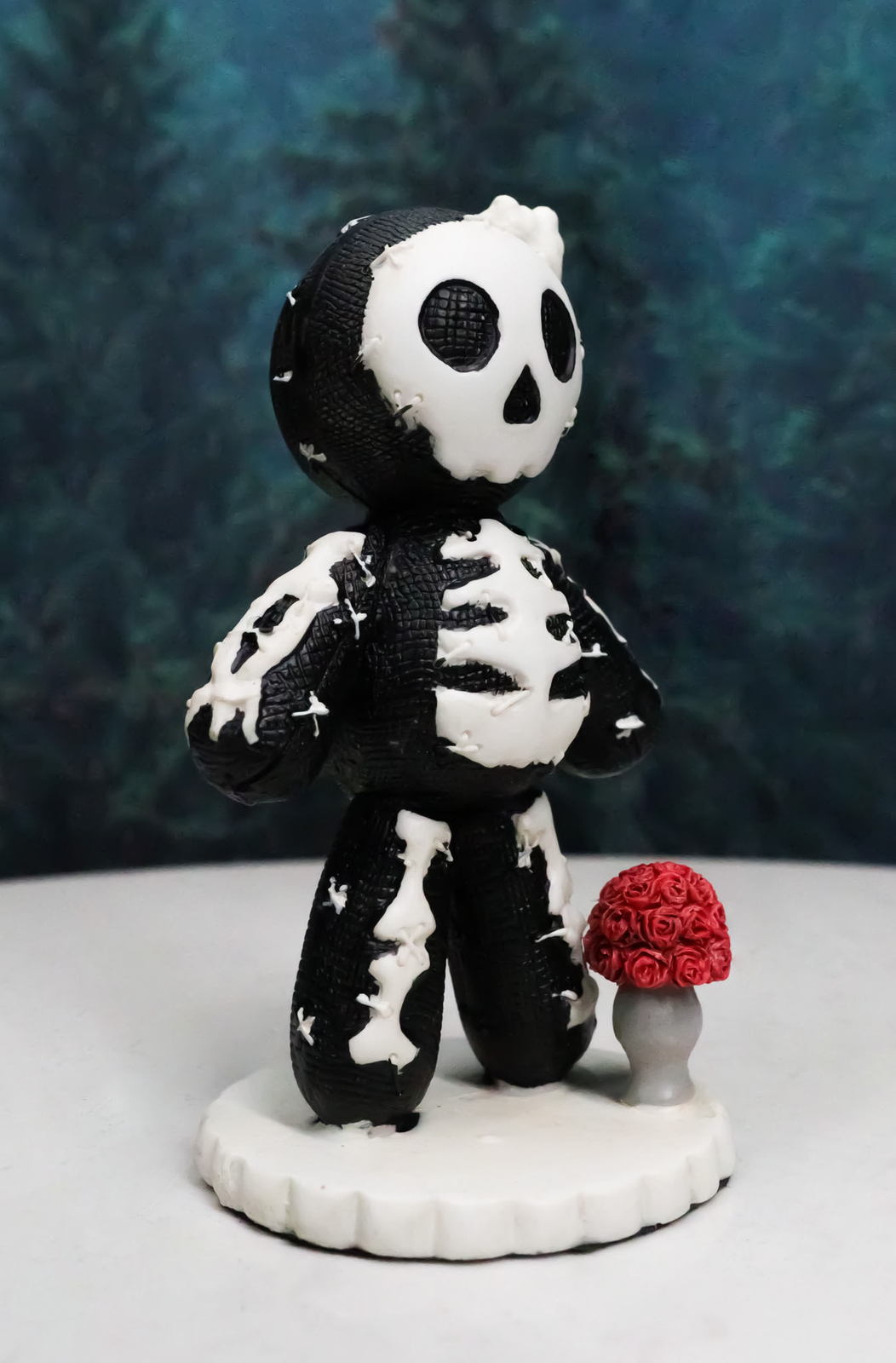 Ebros Pinheadz Monster with Voodoo Stitches Figurine 4.25"H (Voodie Valentine)
